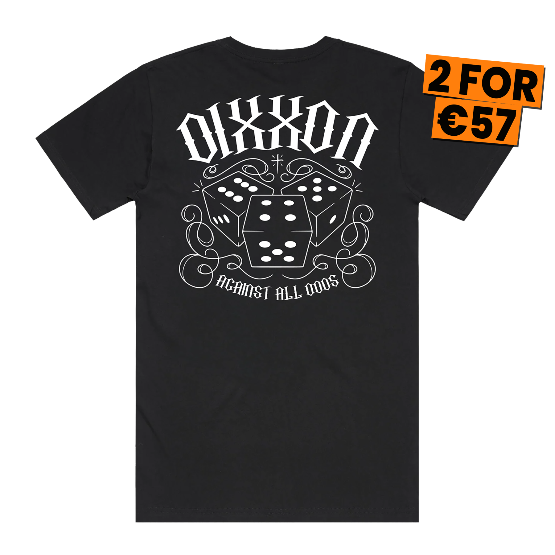 Against All Odds T-Shirt - Black | Dixxon Flannel Co. – DIXXON EUROPE