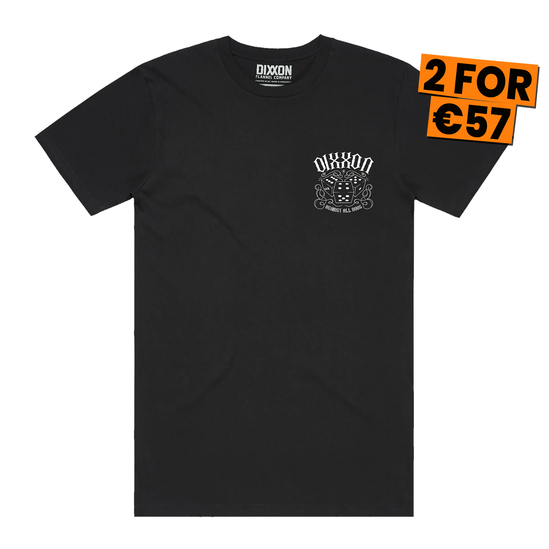 Against All Odds T-Shirt - Black | Dixxon Flannel Co. – DIXXON EUROPE