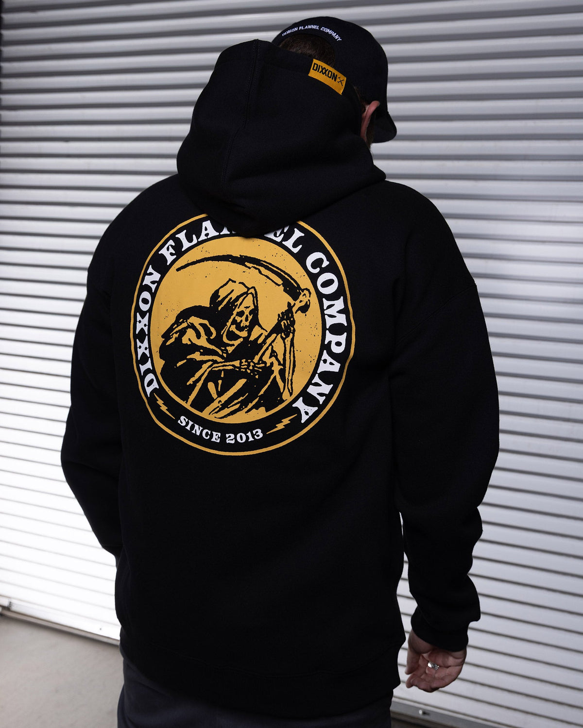Death Boy Zip Up Hoodie - Black | Dixxon Flannel Co. 