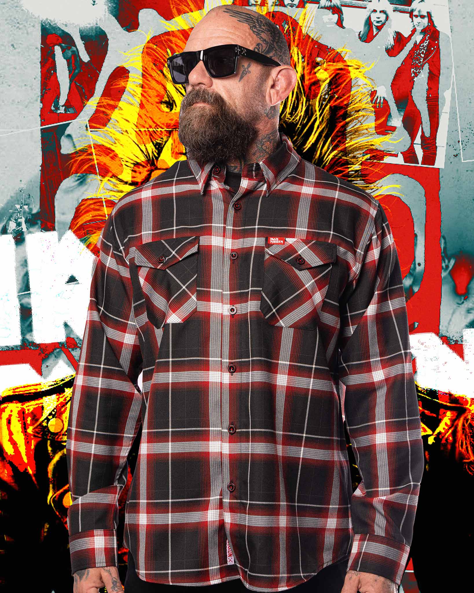 Iron Maiden 50th Anniversary Flannel | Dixxon Flannel Co. – DIXXON