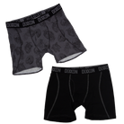 Love Kills 2pk Boxers - Grey & Black - Dixxon Flannel Co.