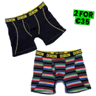 Dixxon Low Low Cotton Stretch 2pk Boxer Briefs