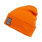 Hi Vis Ribbed Beanie - Orange
