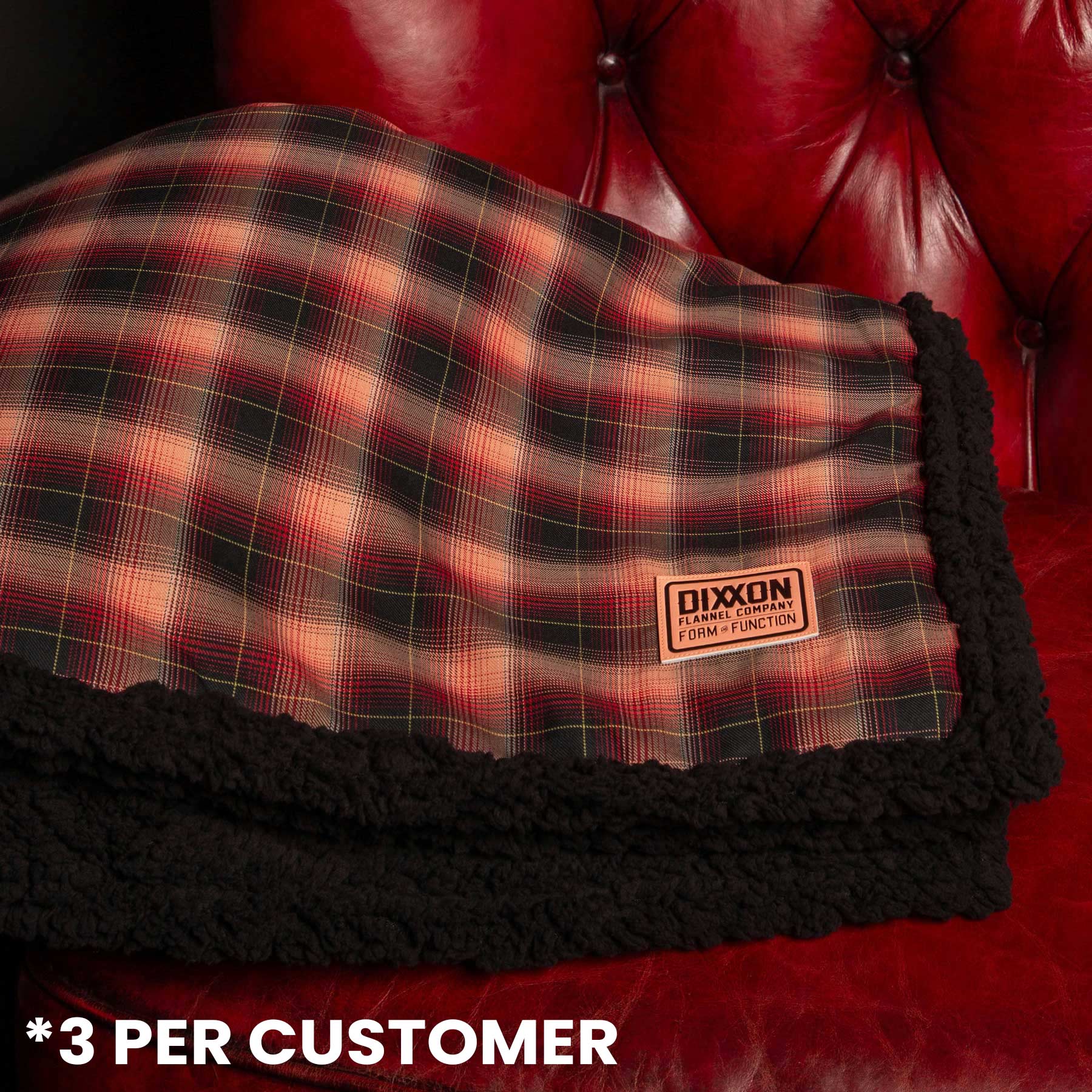 Pazuzu Sherpa Blanket - Dixxon Flannel Co.
