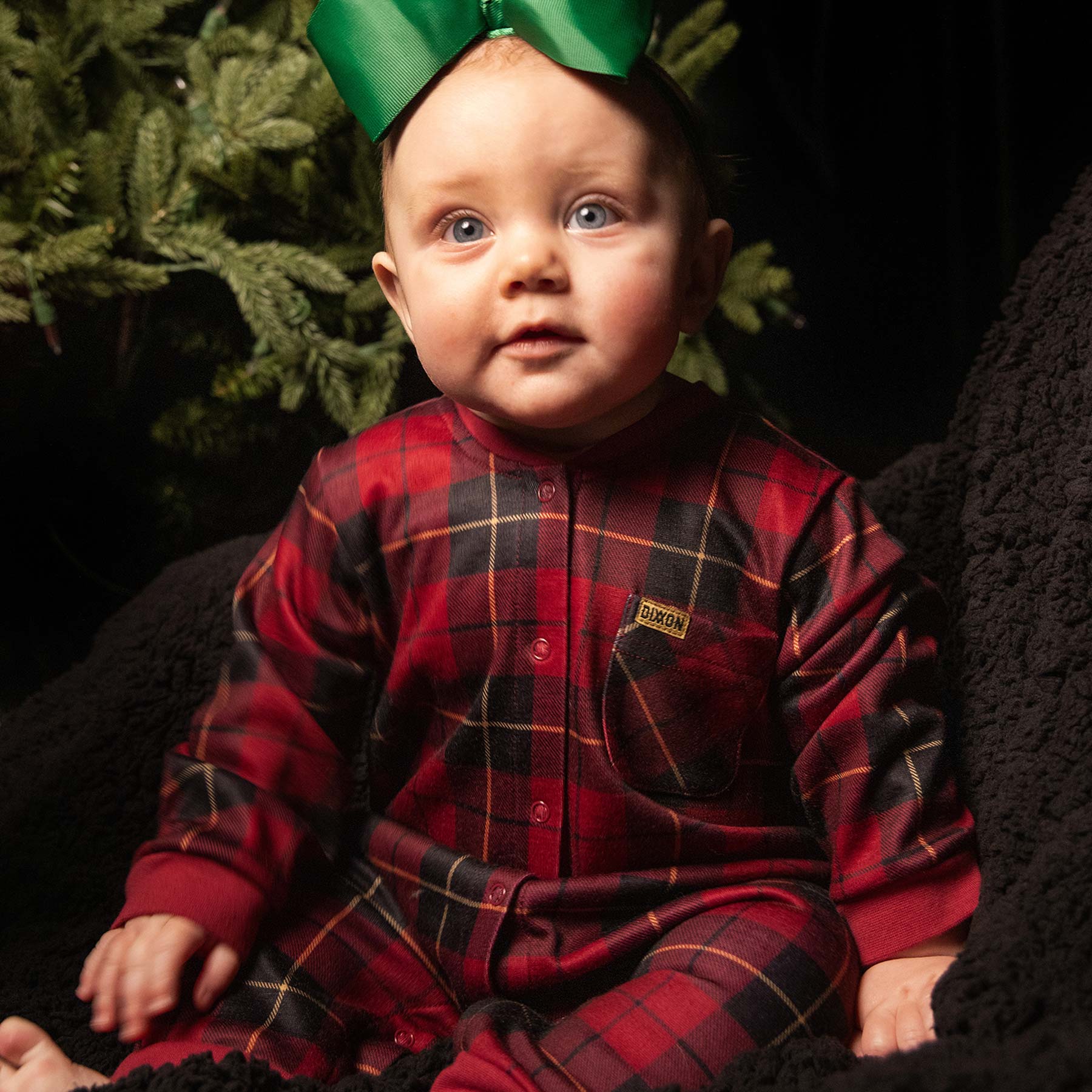 Ralphie Long Sleeve Baby Onesie - Dixxon Flannel Co.