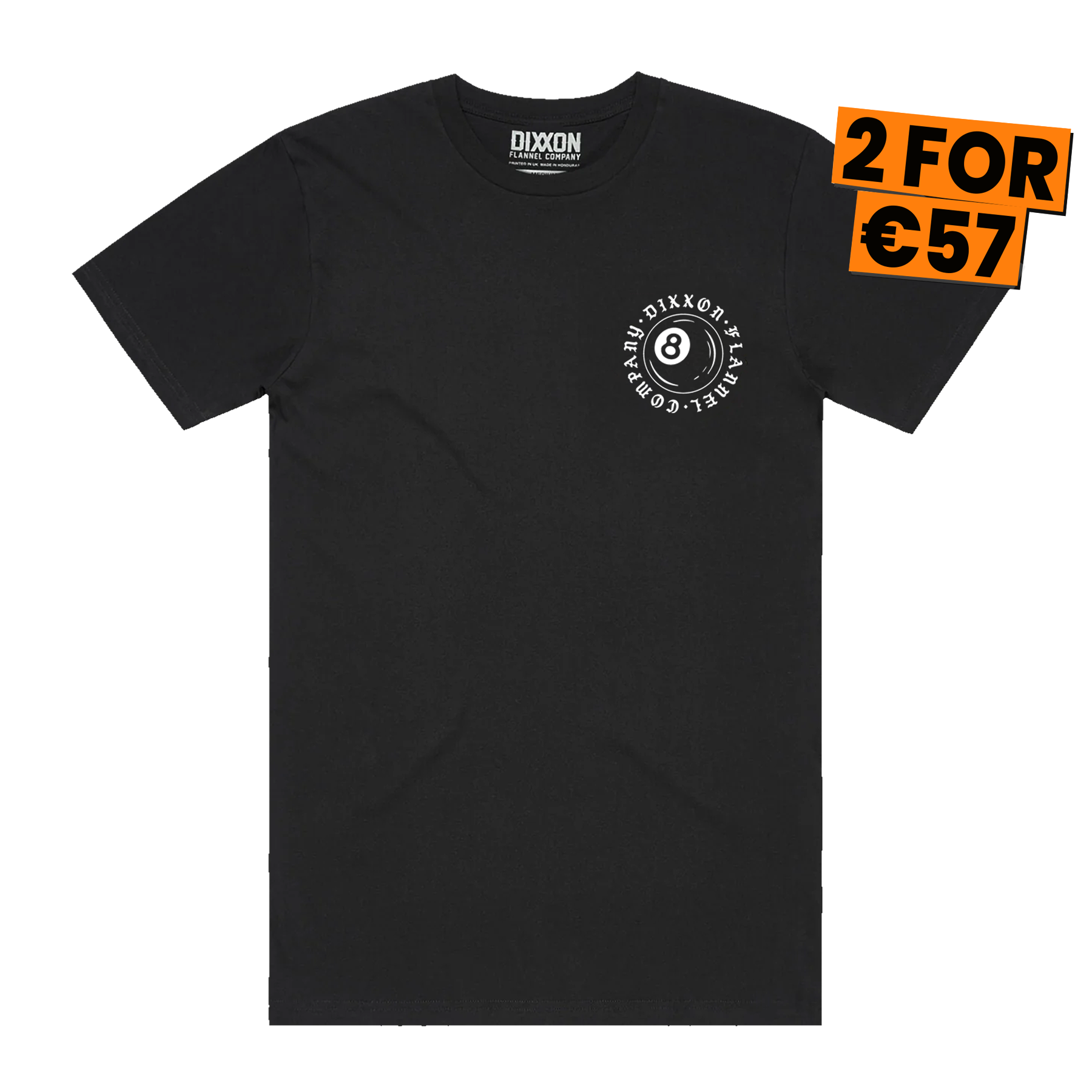 Dixxon The 8 T-Shirt - Black