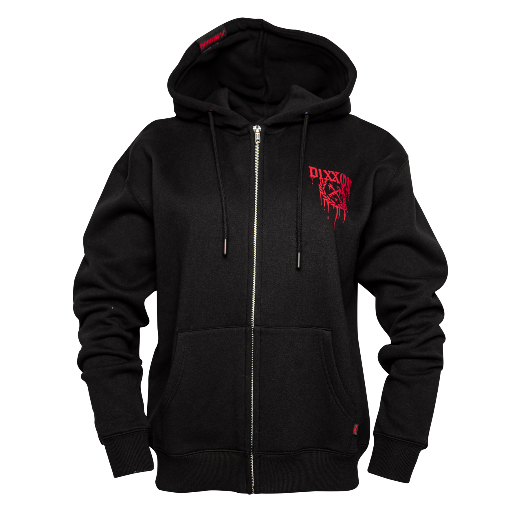 Dixxon Women's Terror Zip Up Hoodie - Black