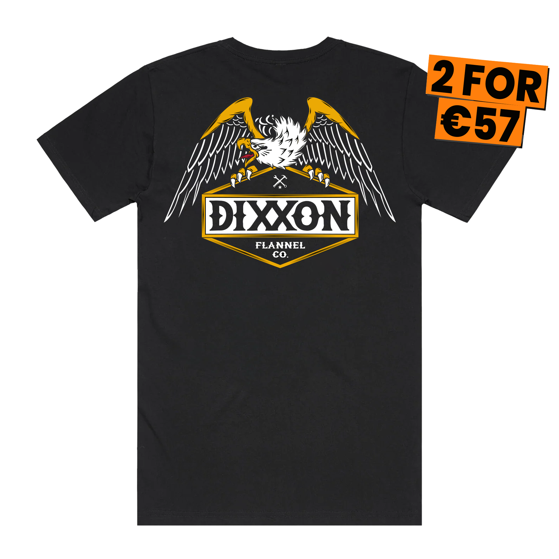 Dixxon War Bird T-Shirt - Black