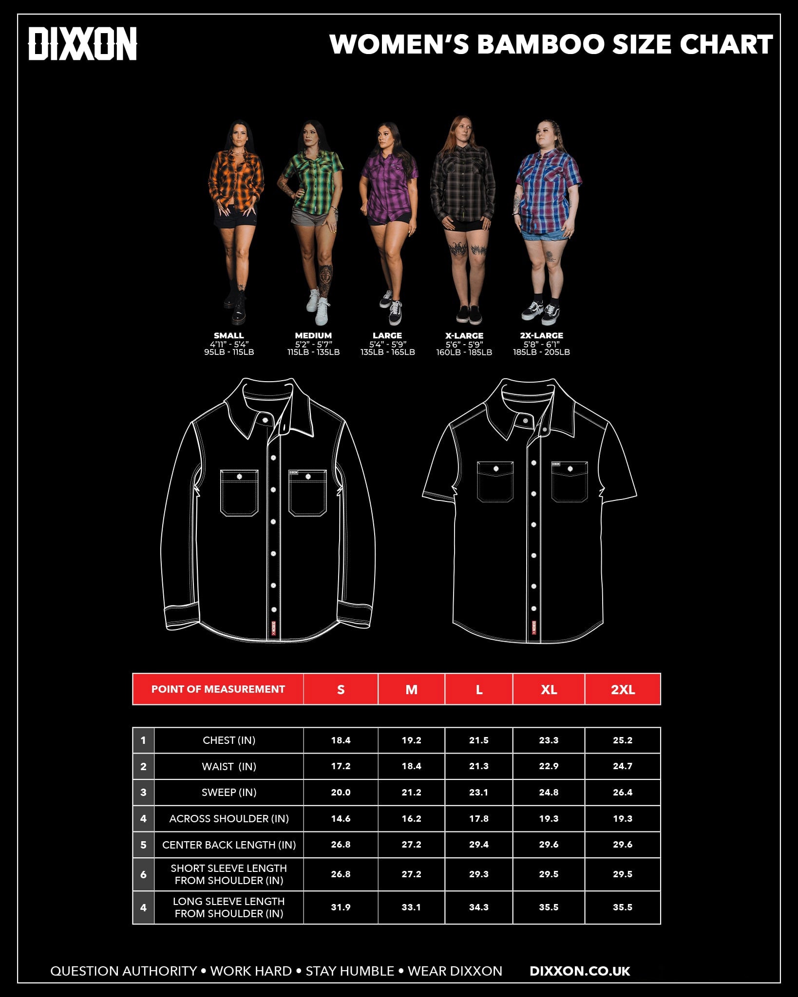 Women's Torpedo Bamboo Short Sleeve | Dixxon Flannel Co.