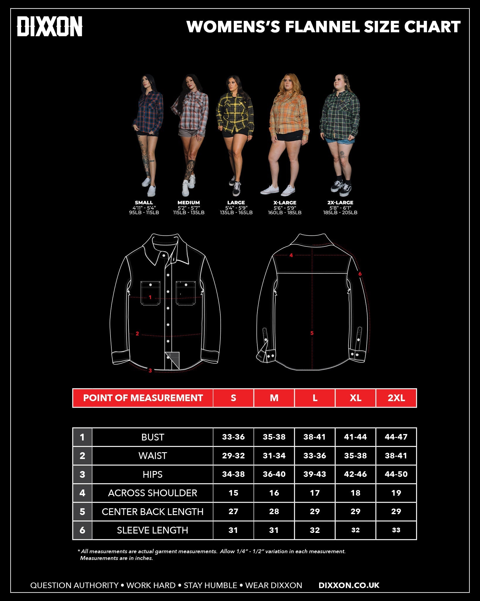 Women's The Widow Flannel - Dixxon Flannel Co.