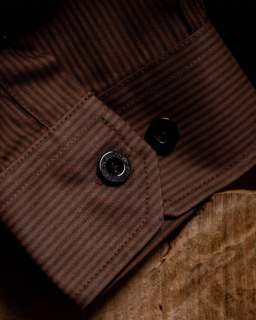 WorkForce Long Sleeve Work Shirt - Brown & Black - Dixxon Flannel Co.