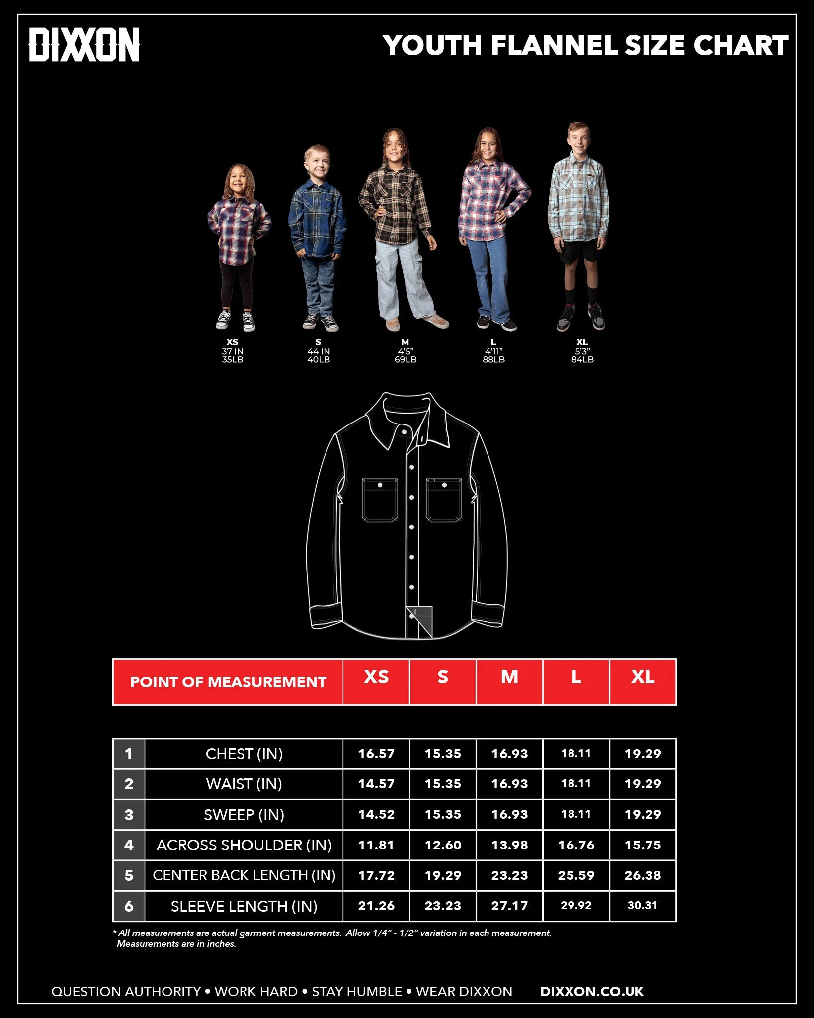YOUTH-FLANNELS-SIZE-