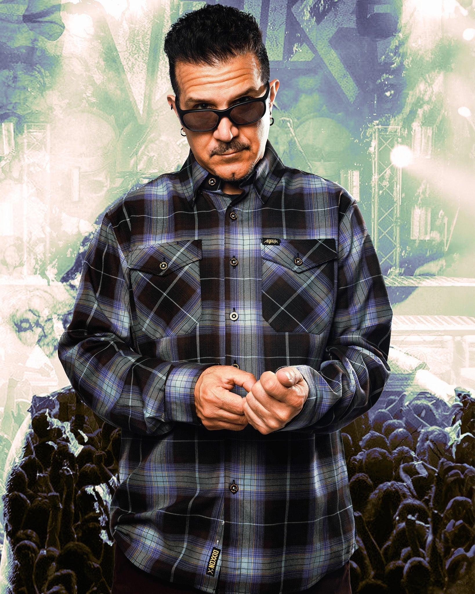 Anthrax Spreading the Disease Flannel | Dixxon Flannel Co