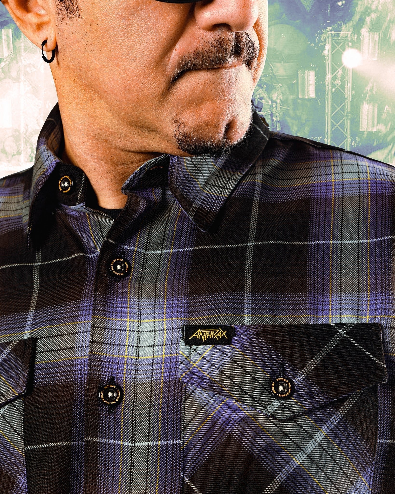 Anthrax Spreading the Disease Flannel - Dixxon Flannel Co.