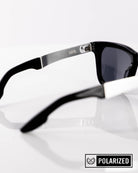 Anvil Metal Sunglasses - Black & Grey Polarised - Dixxon Flannel Co.