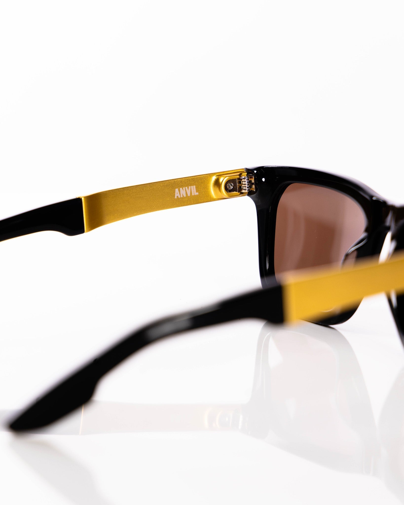 Anvil Metal Sunglasses - Brown & Bronze - Dixxon Flannel Co.