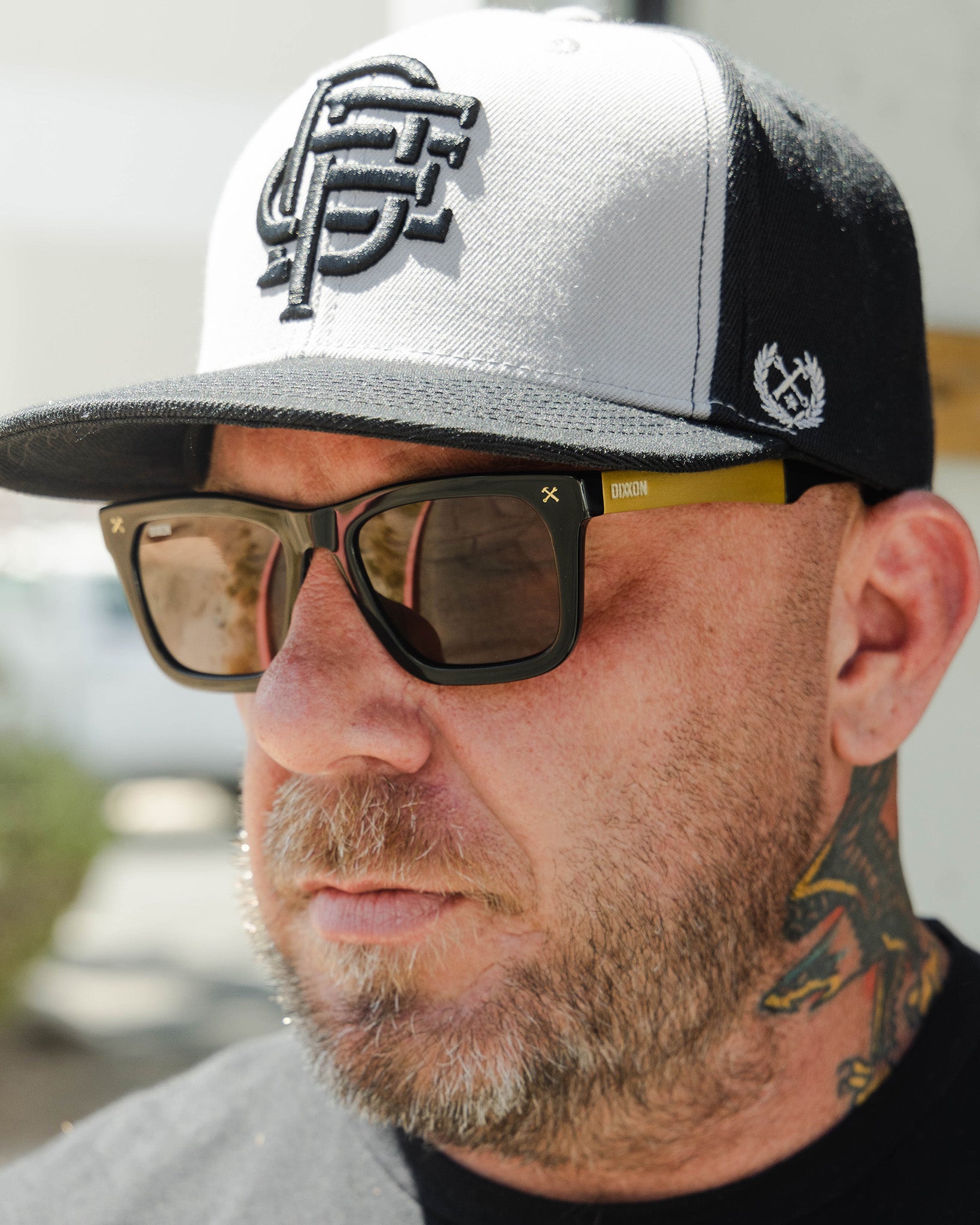 Anvil Metal Sunglasses - Brown & Bronze - Dixxon Flannel Co.