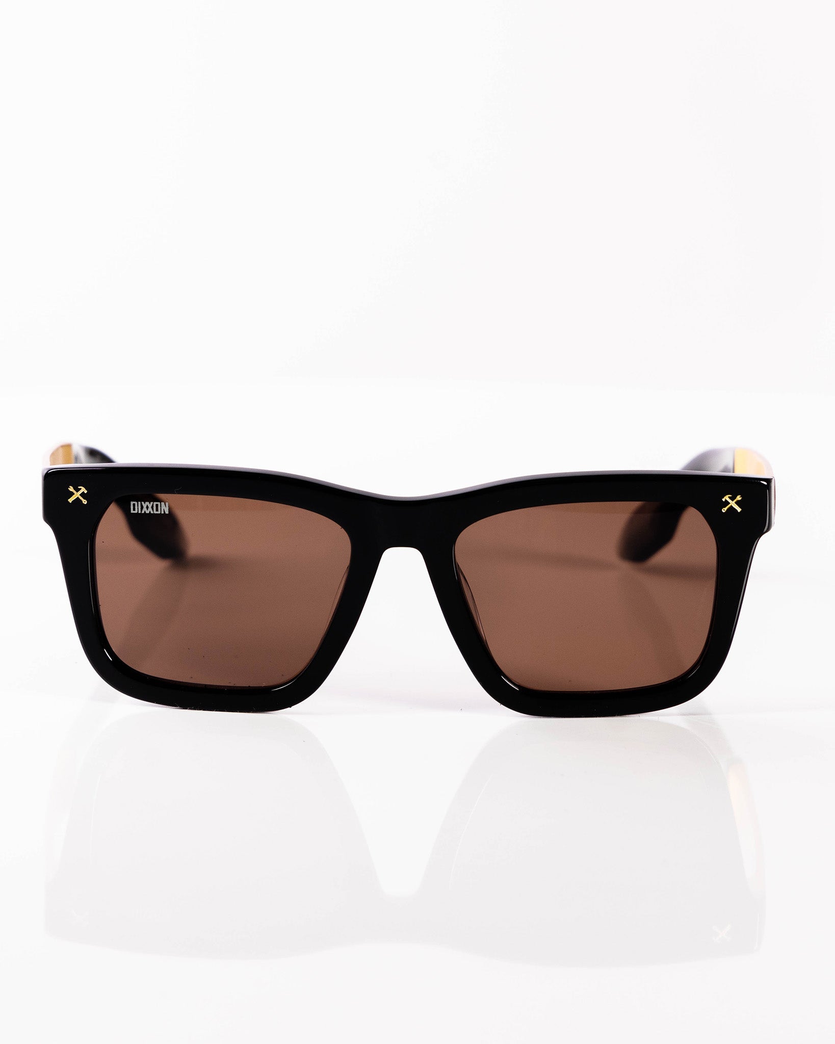 Anvil Metal Sunglasses - Brown & Bronze - Dixxon Flannel Co.
