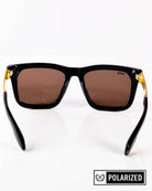 Anvil Metal Sunglasses - Brown & Bronze Polarised - Dixxon Flannel Co.
