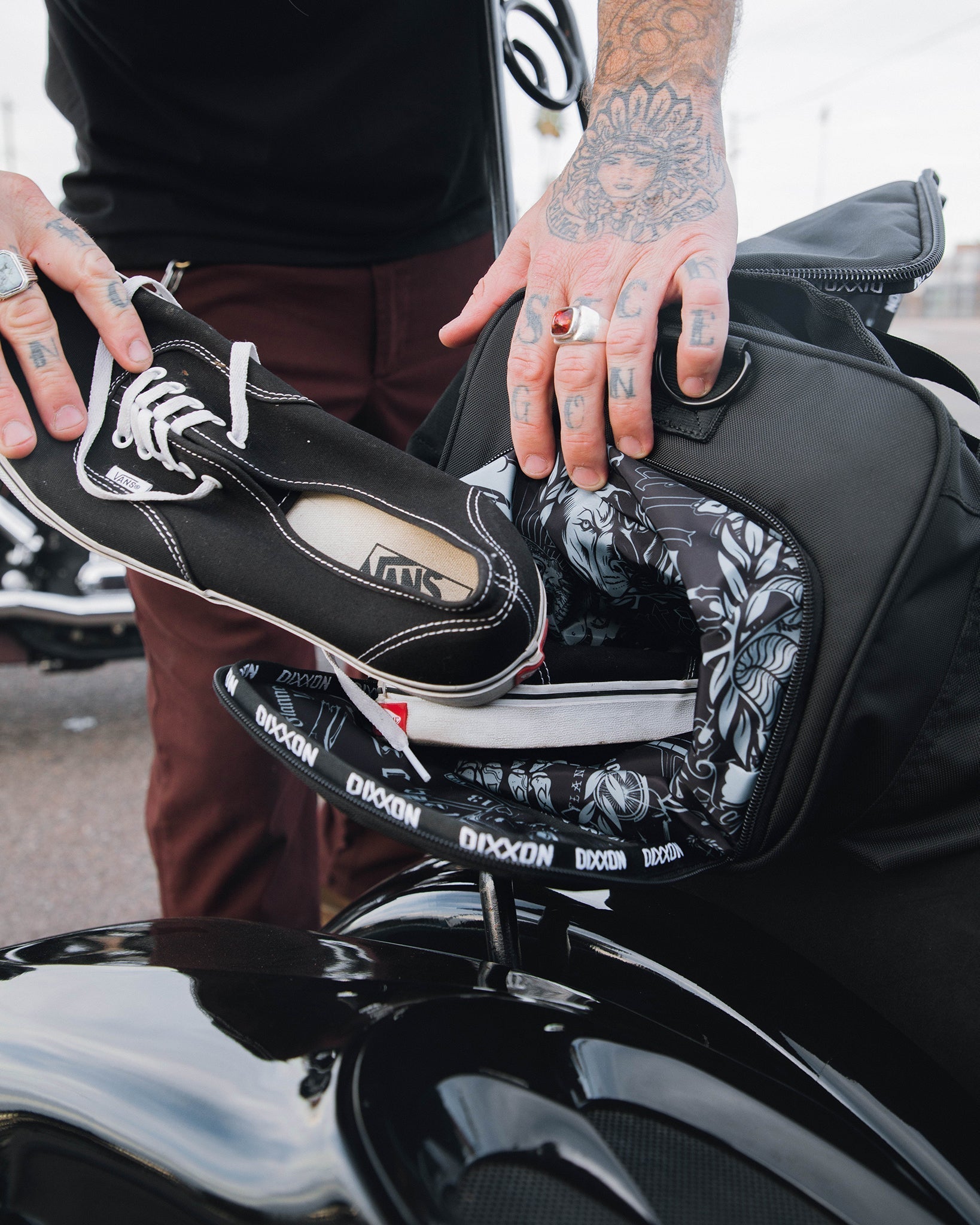 Canvas Overload Duffle Bag - Black | Dixxon Flannel Co. – DIXXON
