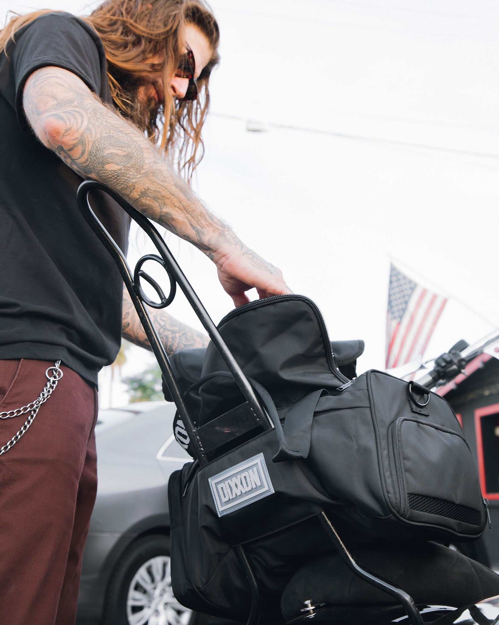 Canvas Overload Duffle Bag - Black | Dixxon Flannel Co. – DIXXON