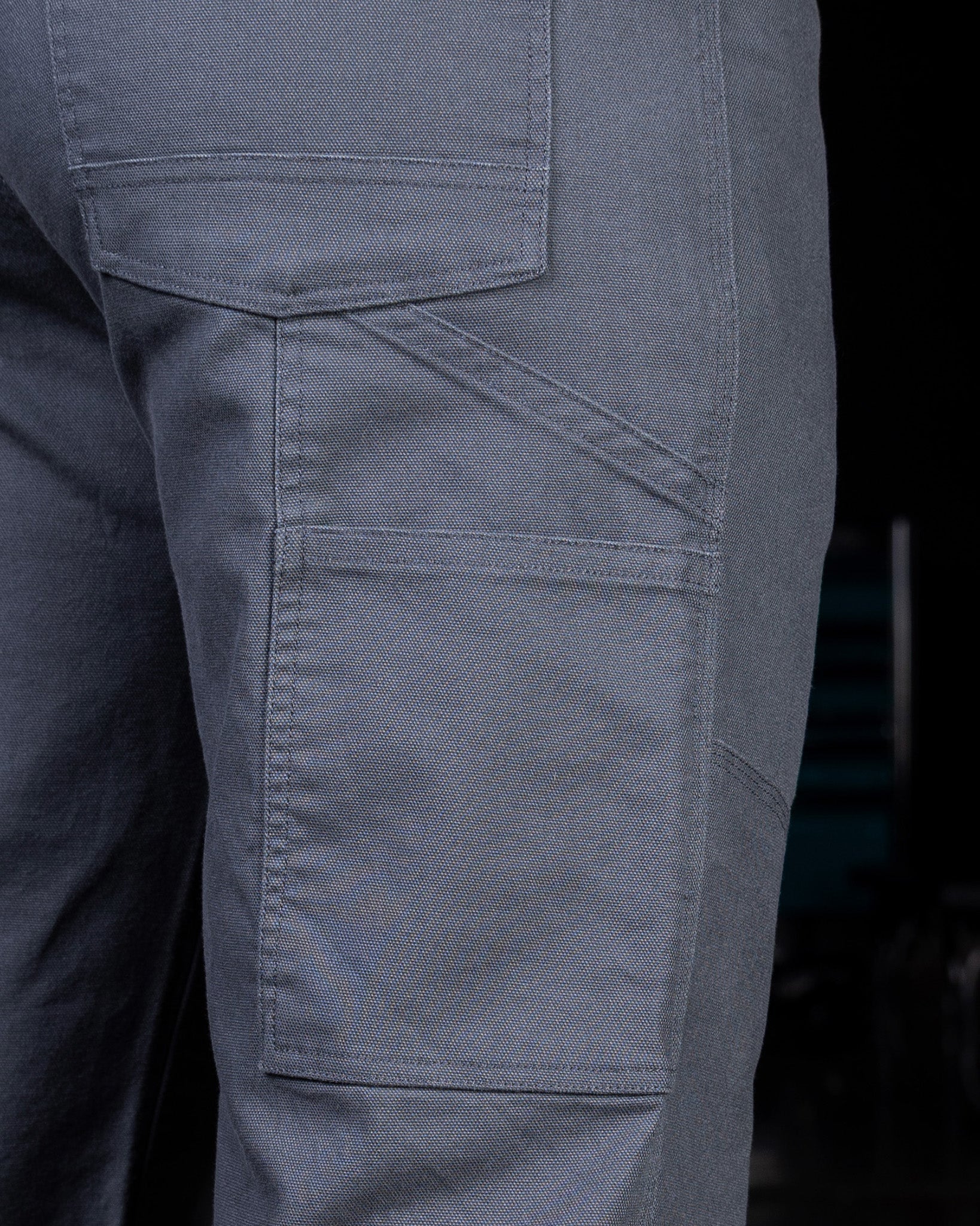 Canvas Work Pants - Grey
