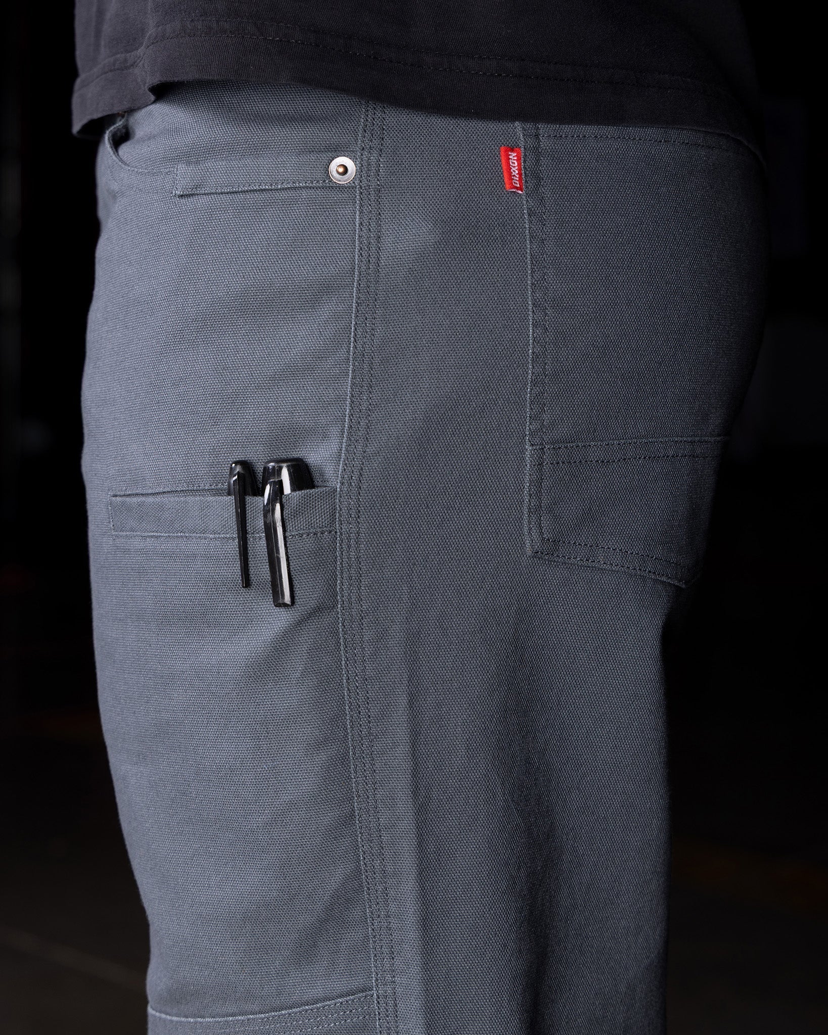 Canvas Work Pants - Grey – DIXXON EUROPE