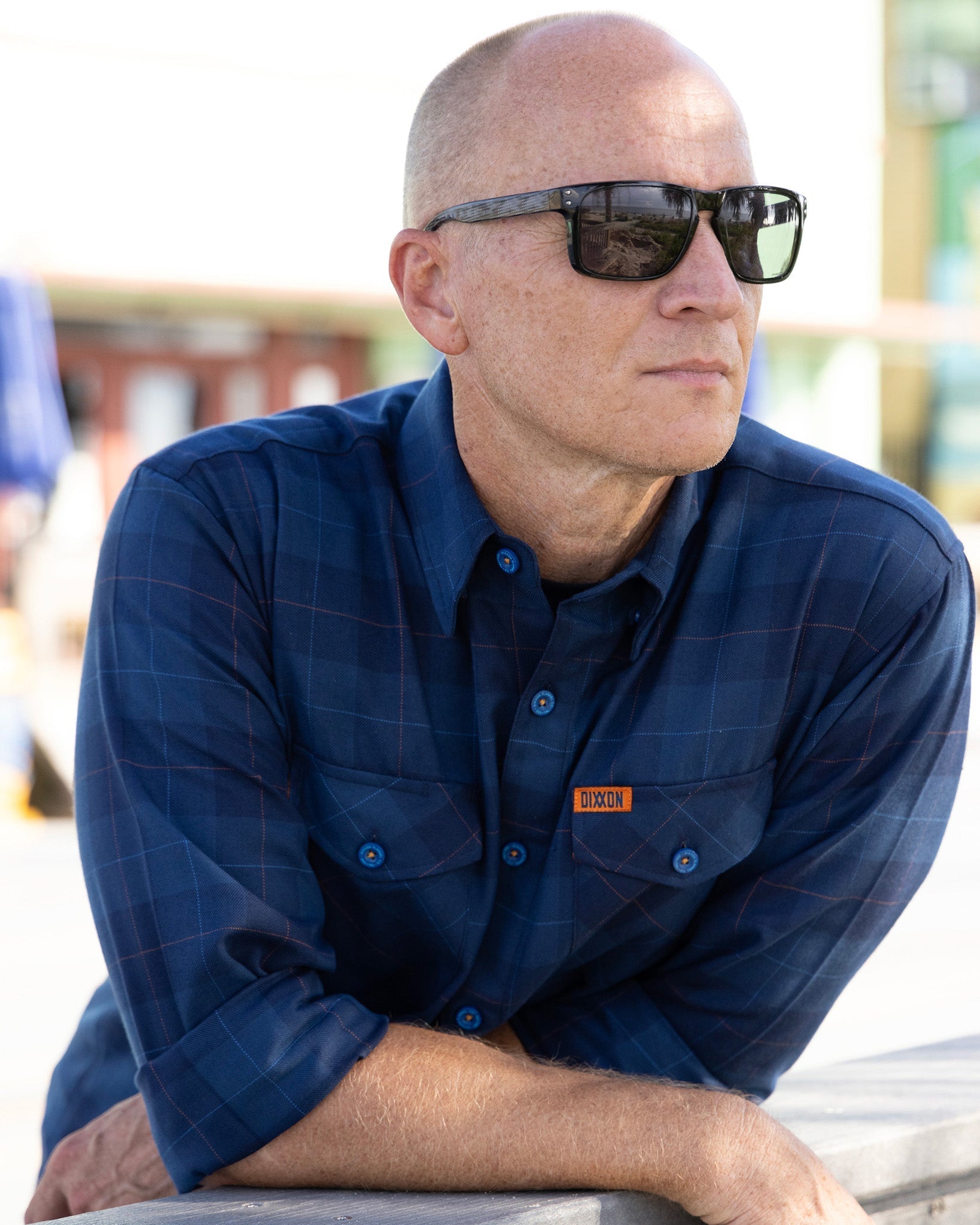 DDC + TRU (Draplin) Flannel - Never - Ending Navy - Dixxon Flannel Co.