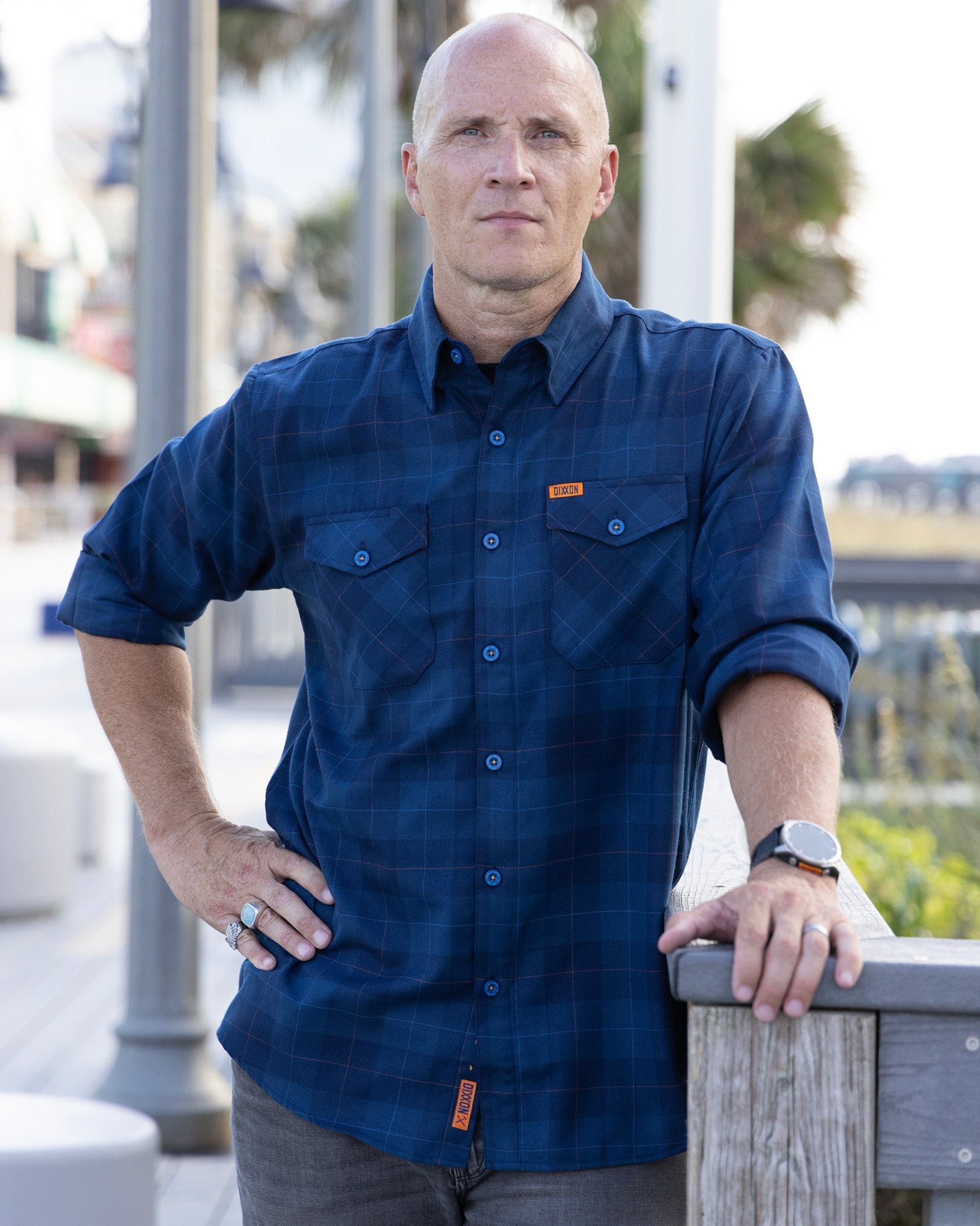 DDC + TRU (Draplin) Flannel - Never - Ending Navy - Dixxon Flannel Co.