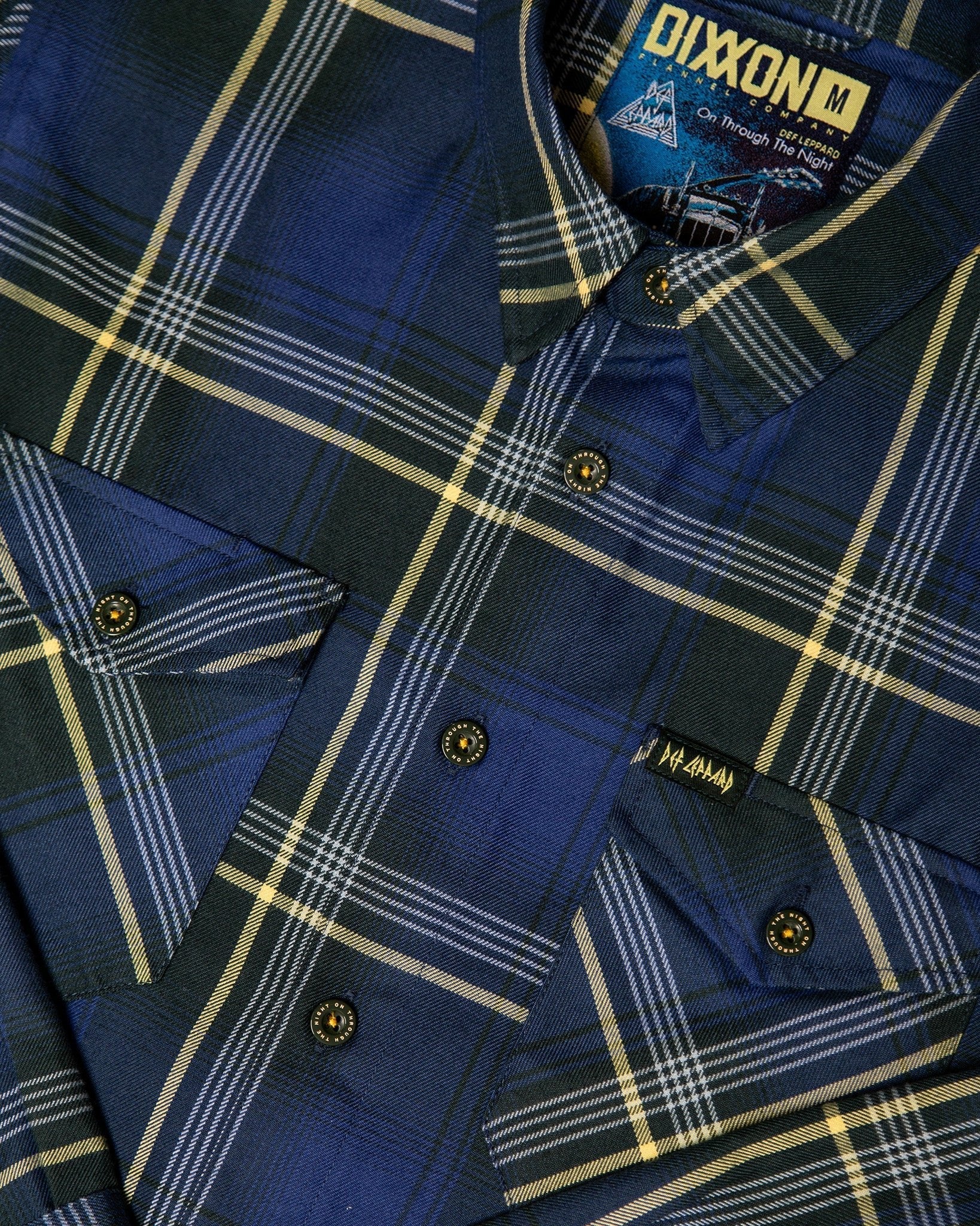 Def Leppard 'On Through the Night' Flannel - Dixxon Flannel Co.