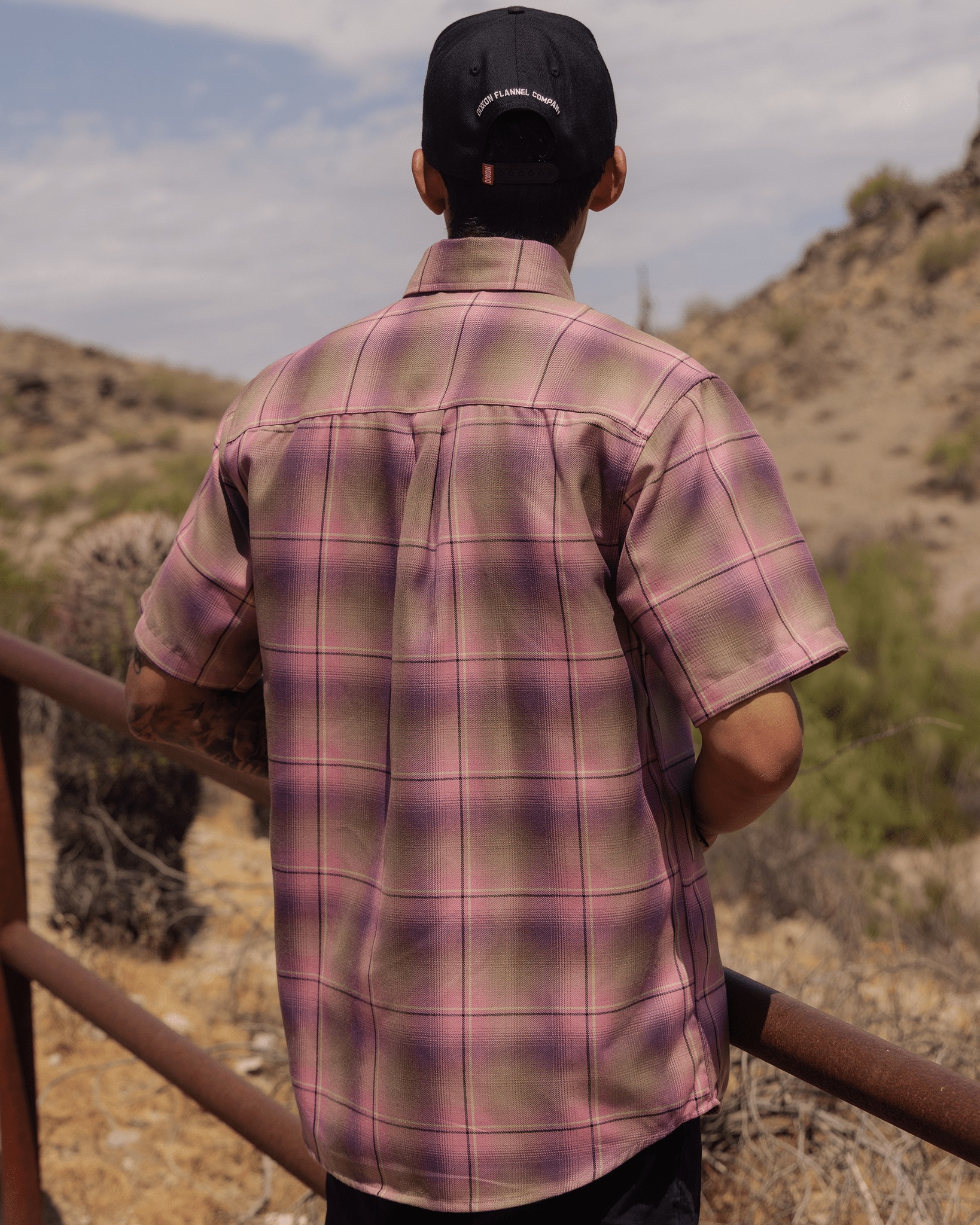 Desert Rose Short Sleeve Flannel - Dixxon Flannel Co.