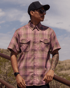 Desert Rose Short Sleeve Flannel - Dixxon Flannel Co.