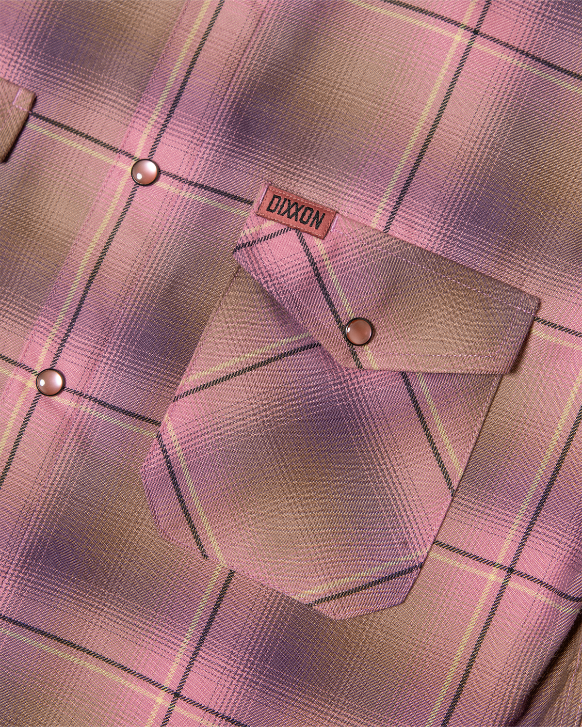 Desert Rose Short Sleeve Flannel - Dixxon Flannel Co.