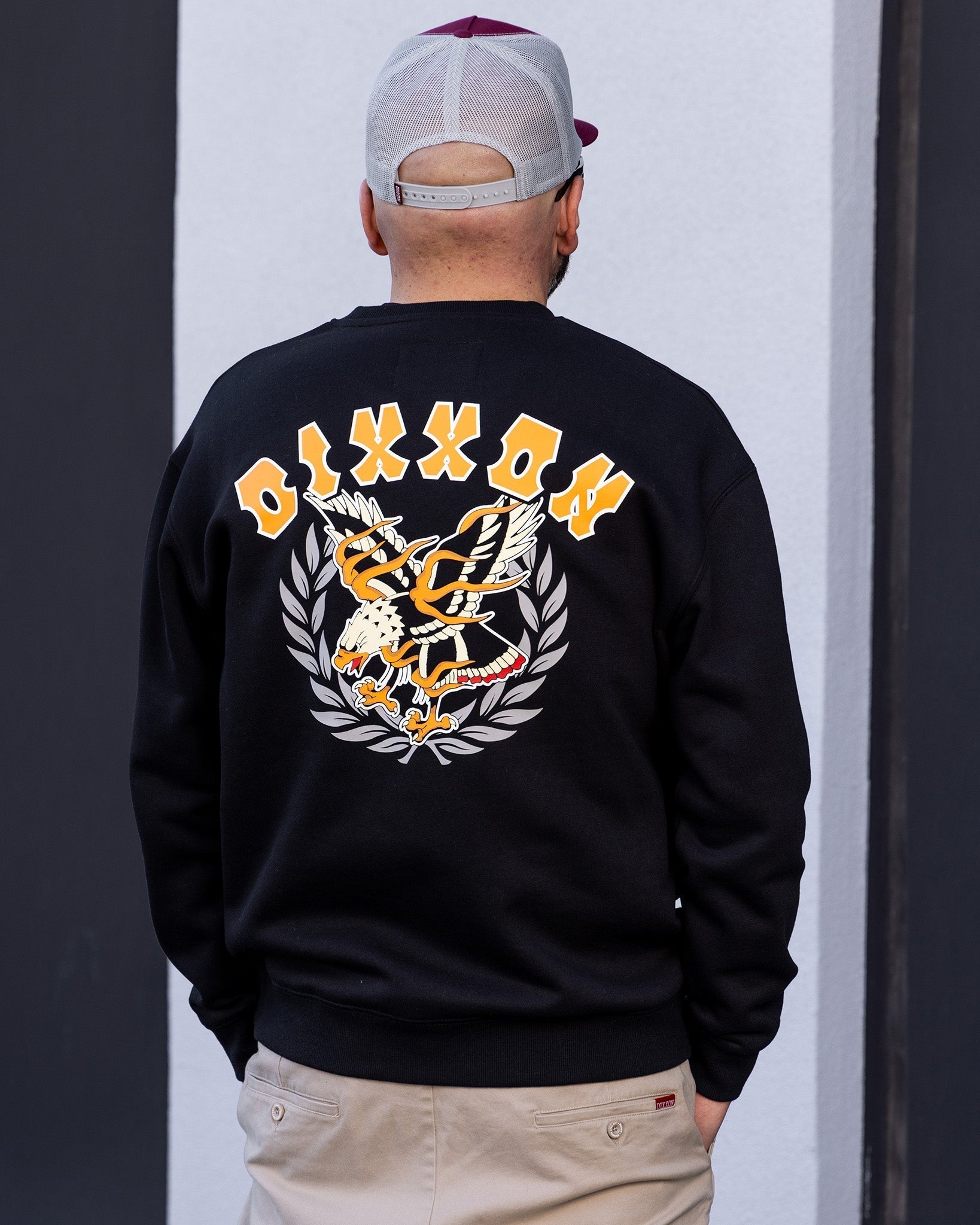 Dive Bomber Crewneck Sweatshirt - Black - Dixxon Flannel Co.