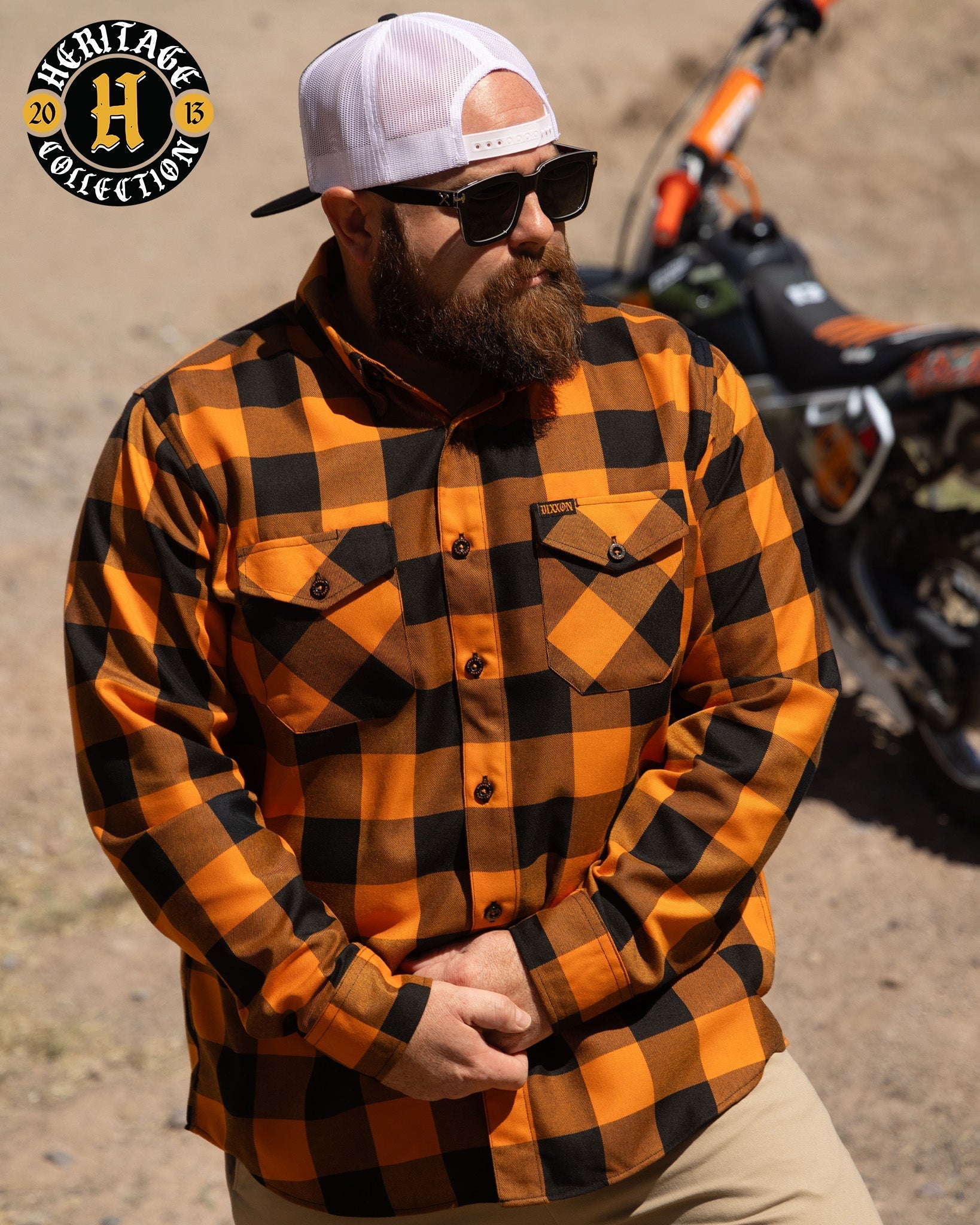 Flat Track Heritage Flannel | Dixxon Flannel Co. – DIXXON EUROPE