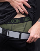 Dixxon Insignia Cotton Stretch 2pk Boxer Briefs - O.D. Green & Black