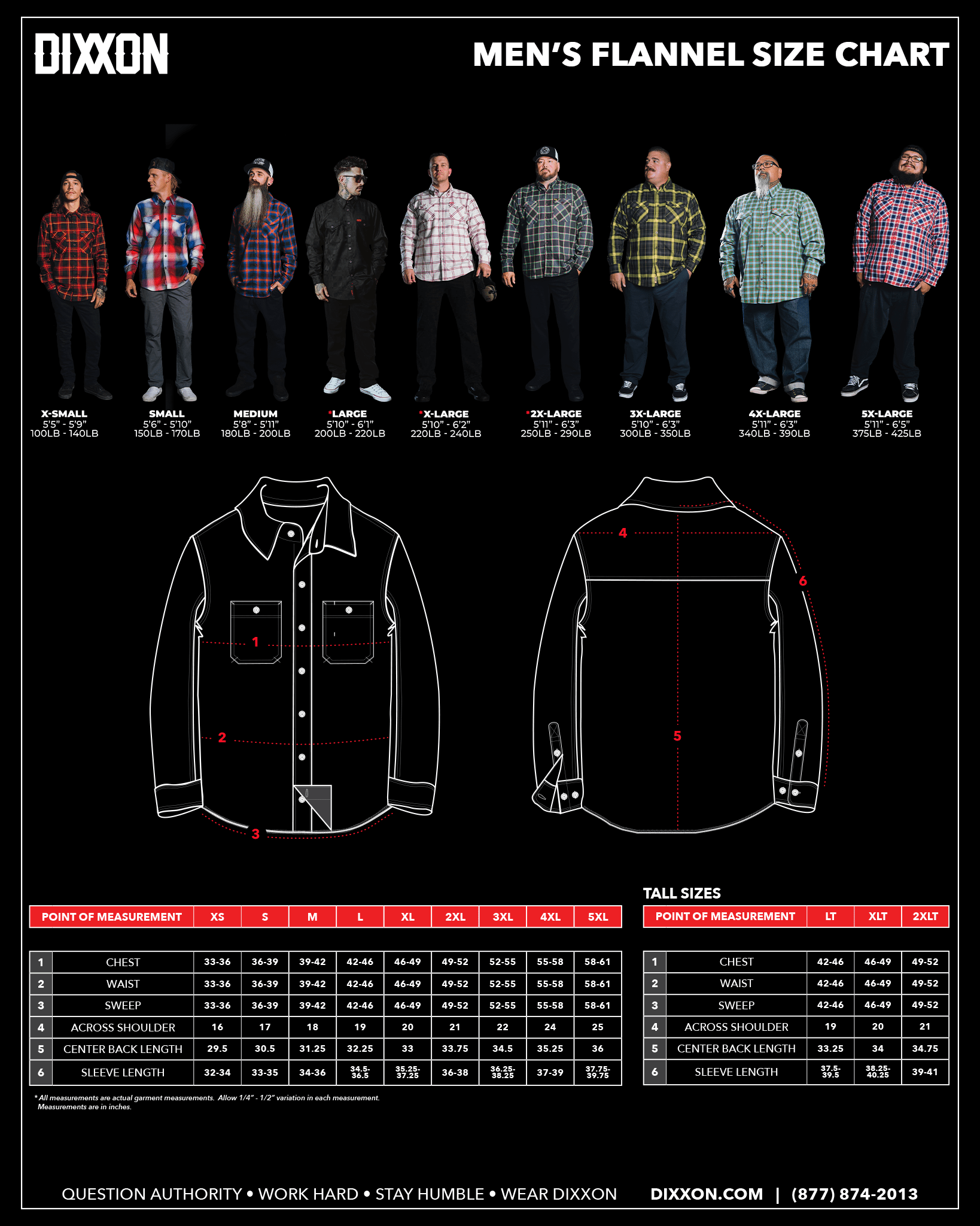 Zac Brown Band - Love & Fear 2026 Short Sleeve Flannel - Dixxon Flannel Co.