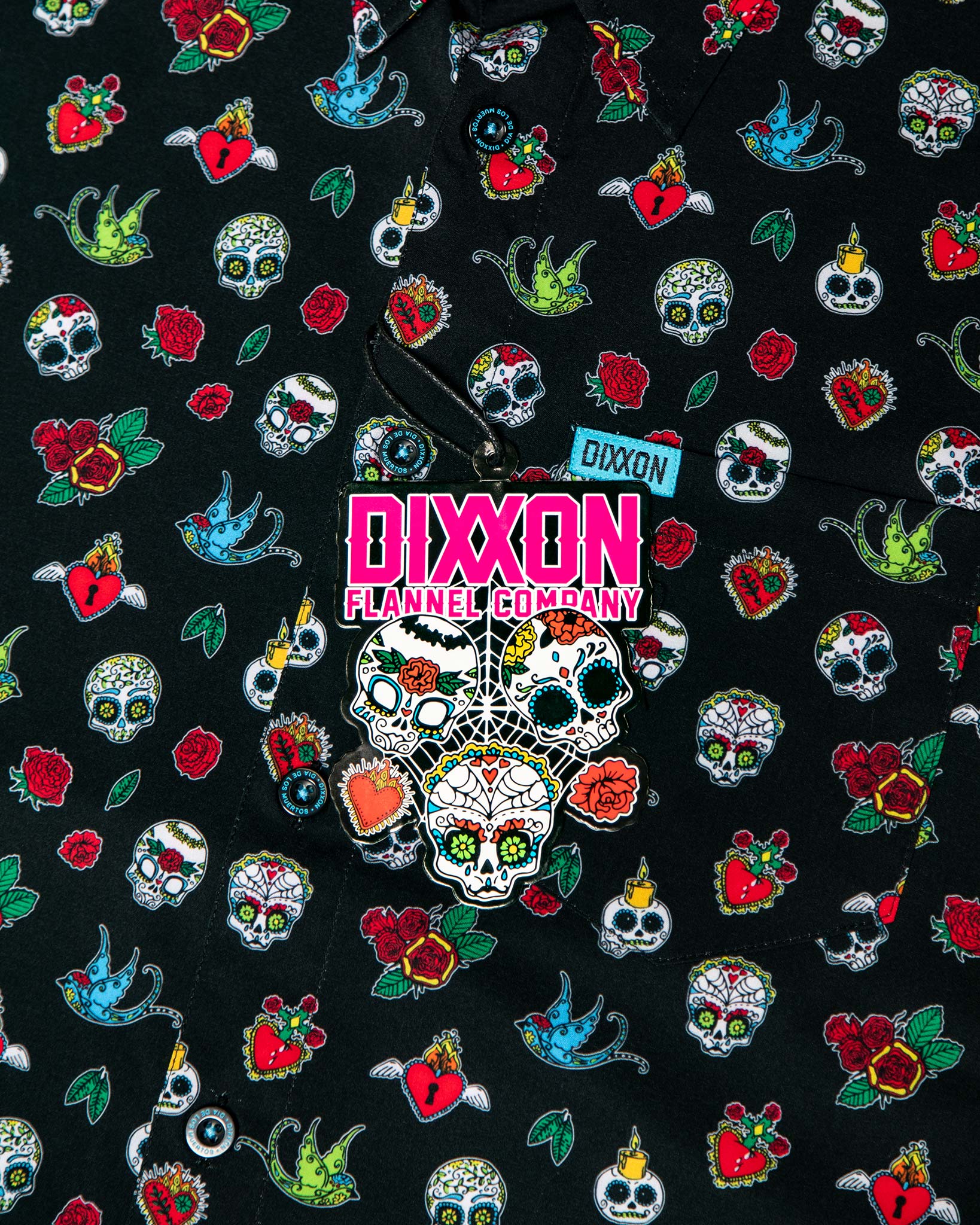 Youth Los Muertos Party Shirt - Dixxon Flannel Co.
