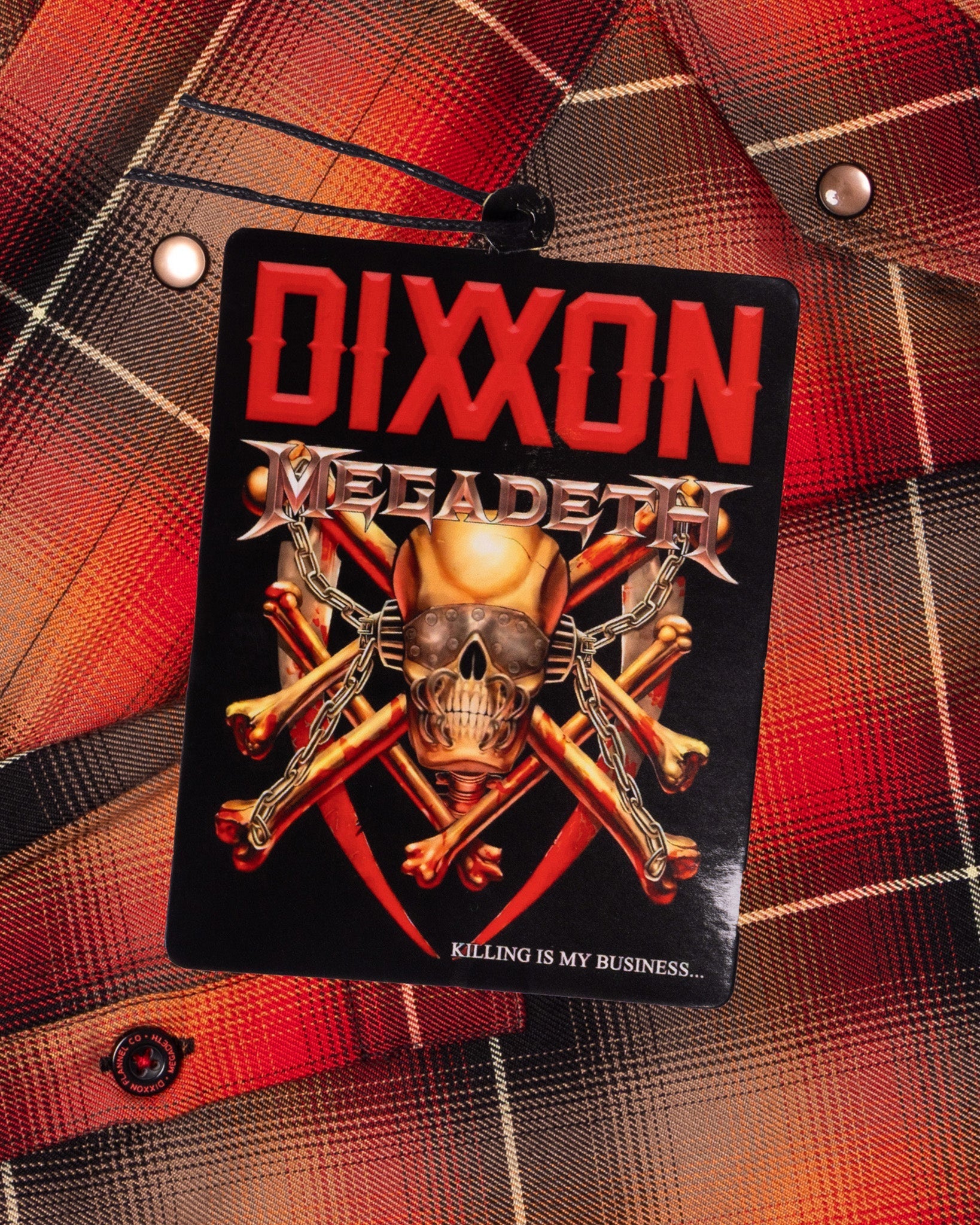 Megadeth - Killing Is My Business Flannel - Dixxon Flannel Co.