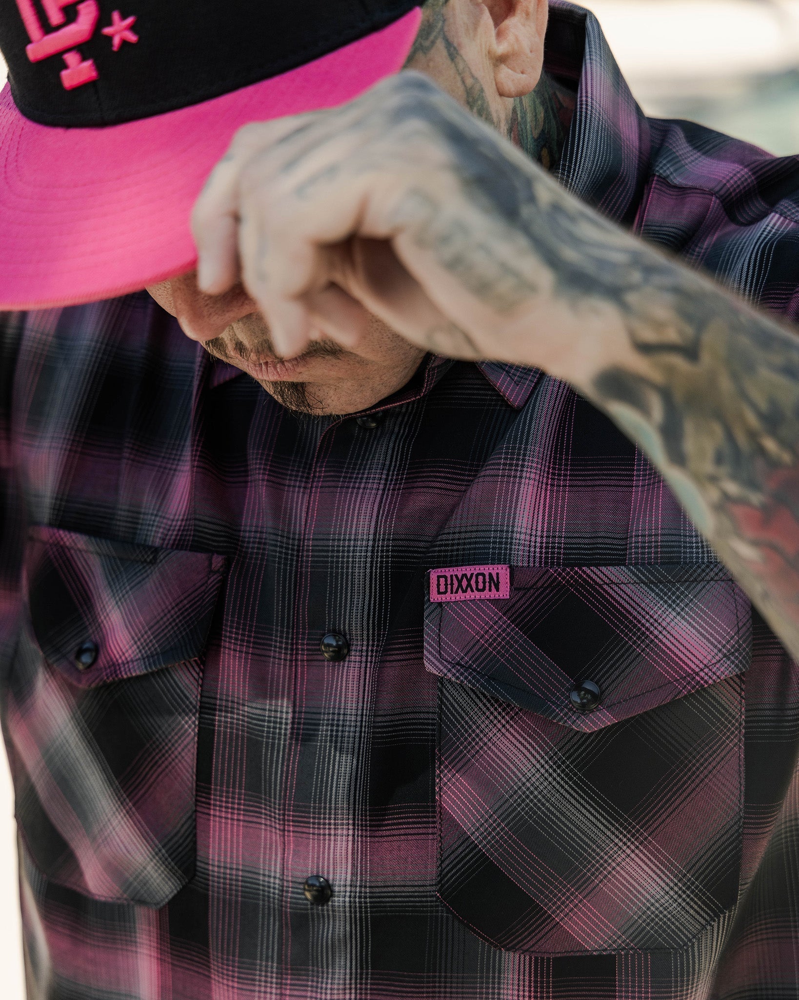 Midnight Vice Bamboo Short Sleeve - Dixxon Flannel Co.