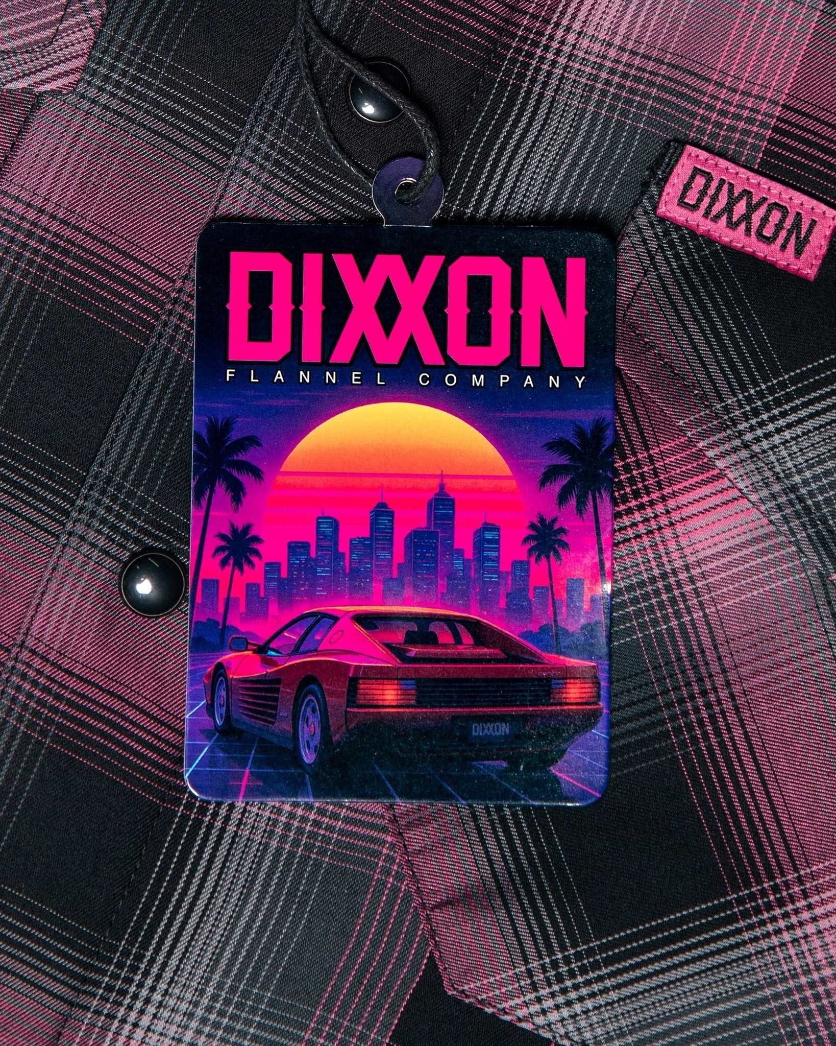 Midnight Vice Bamboo Short Sleeve - Dixxon Flannel Co.