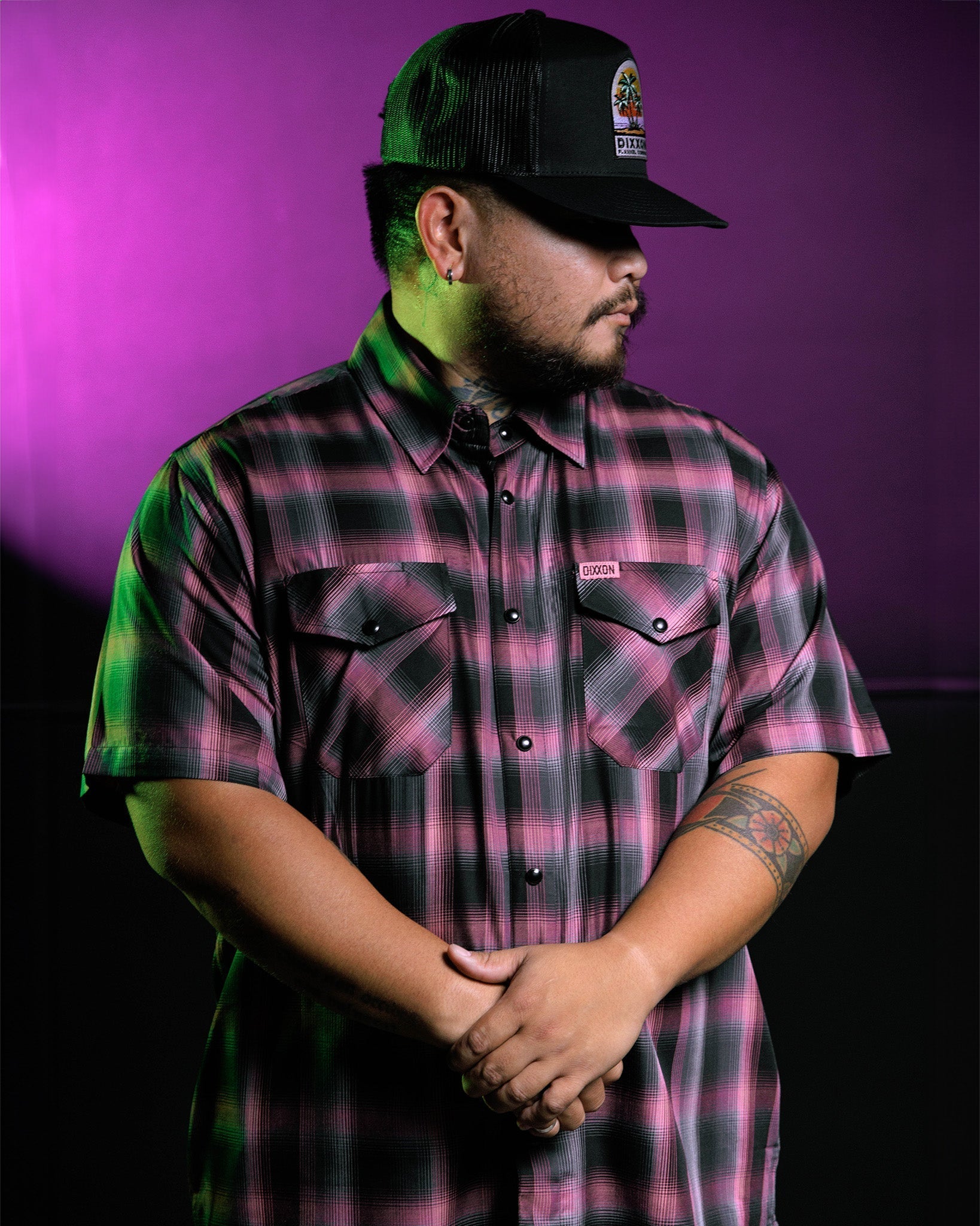 Midnight Vice Bamboo Short Sleeve - Dixxon Flannel Co.