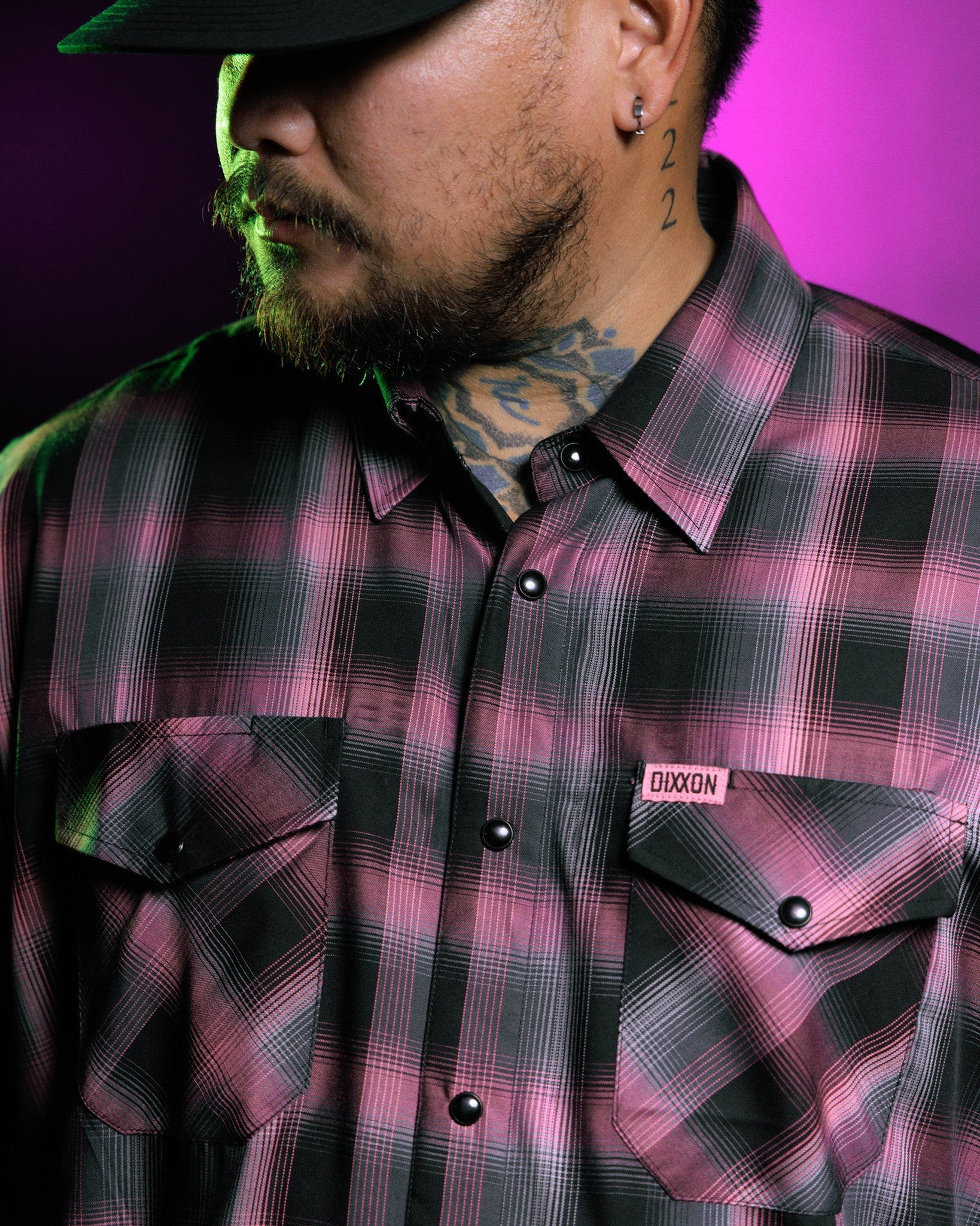 Midnight Vice Bamboo Short Sleeve - Dixxon Flannel Co.