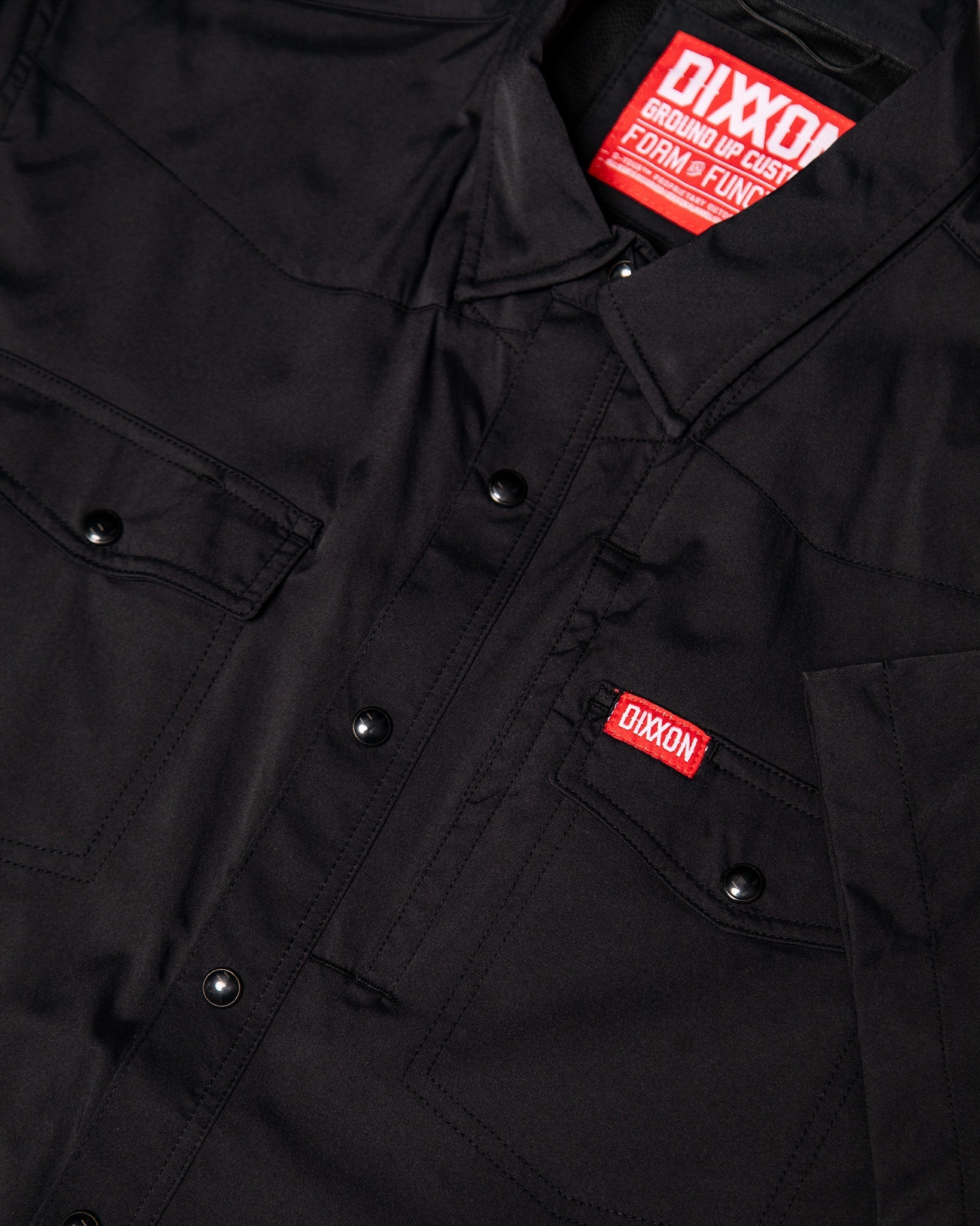 Outdoorsman Performance Short Sleeve - Black | Dixxon Flannel Co
