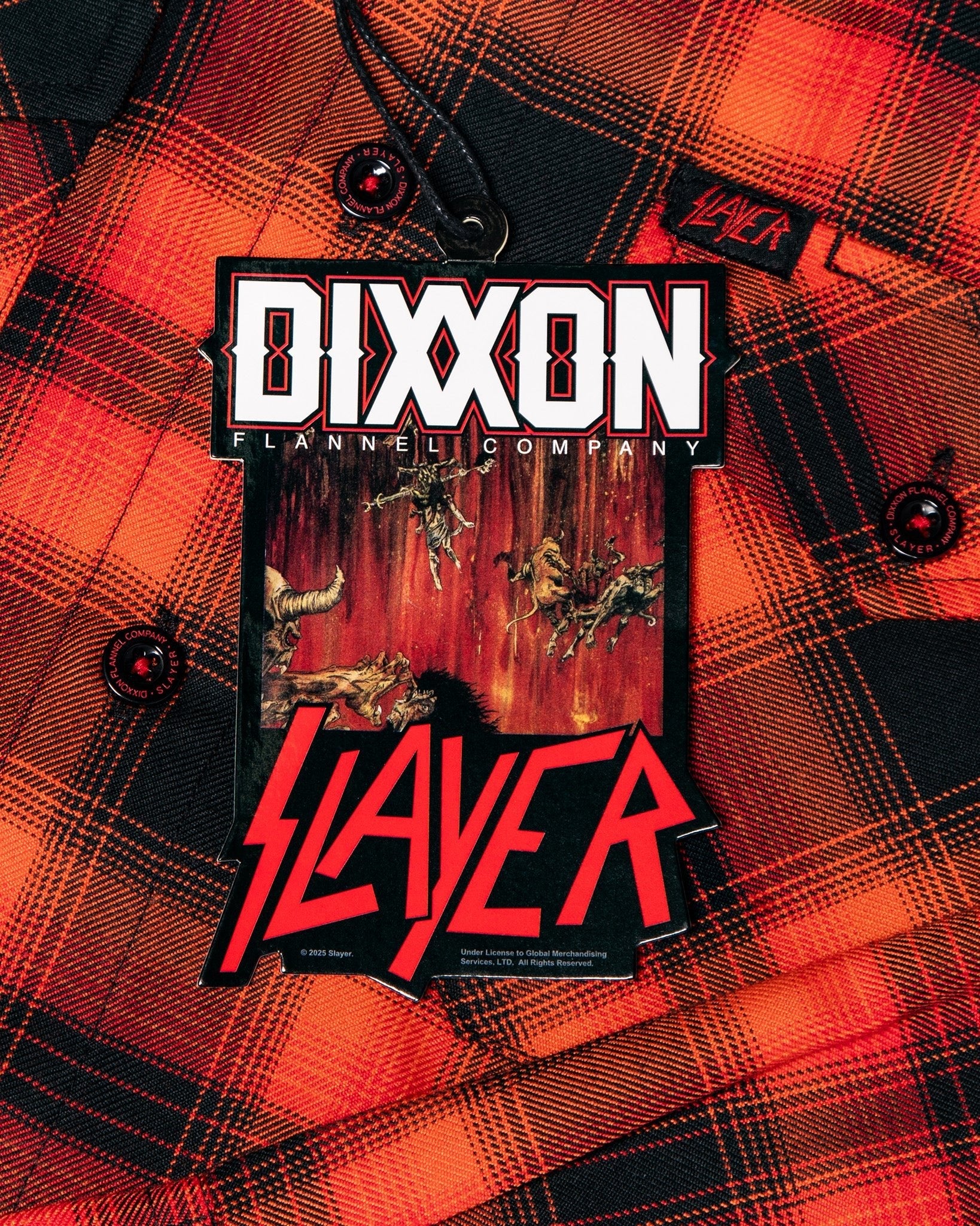 Slayer Hell Awaits Flannel | Dixxon Flannel Co. – DIXXON EUROPE