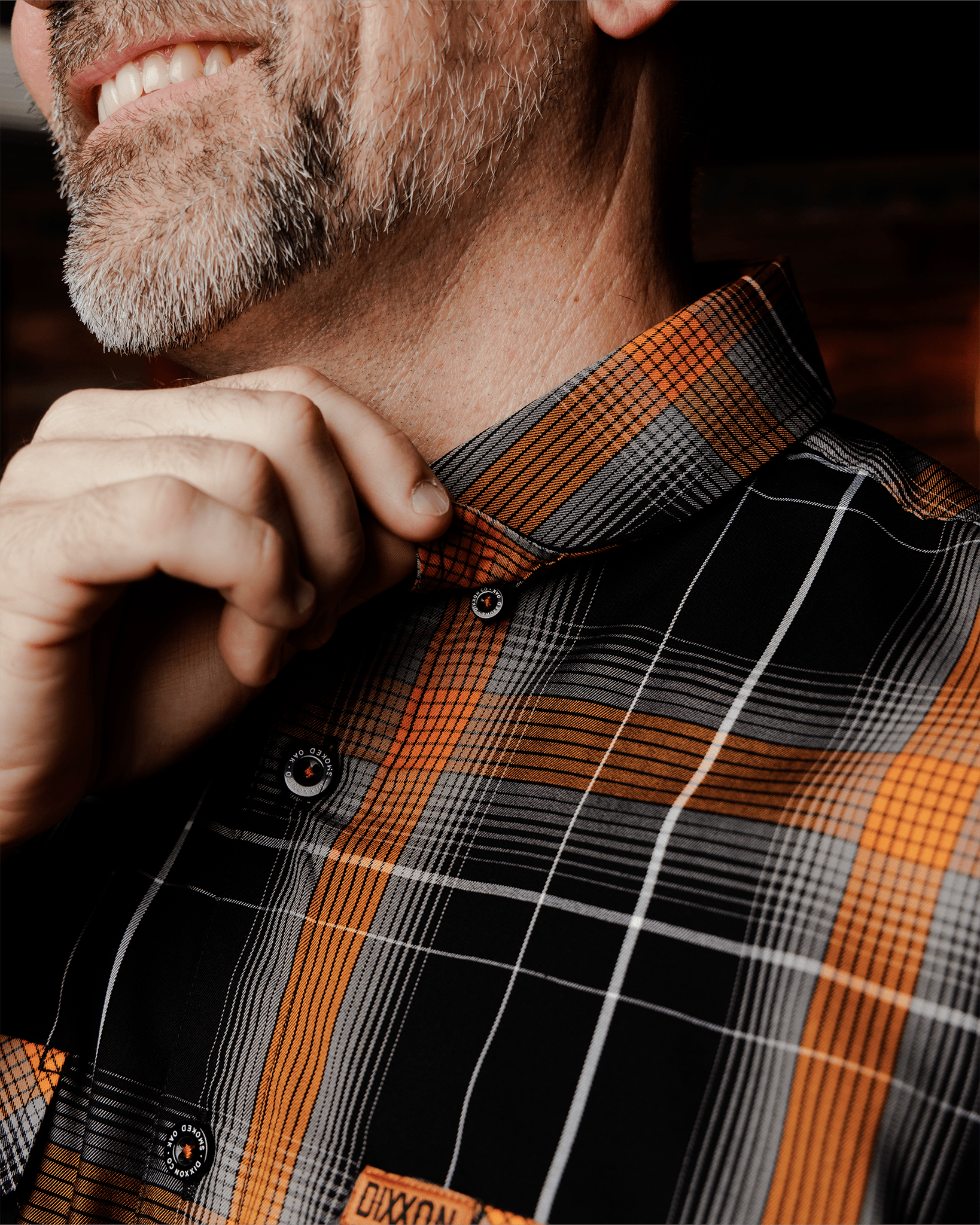 Smoked Oak Bamboo Short Sleeve - Dixxon Flannel Co.