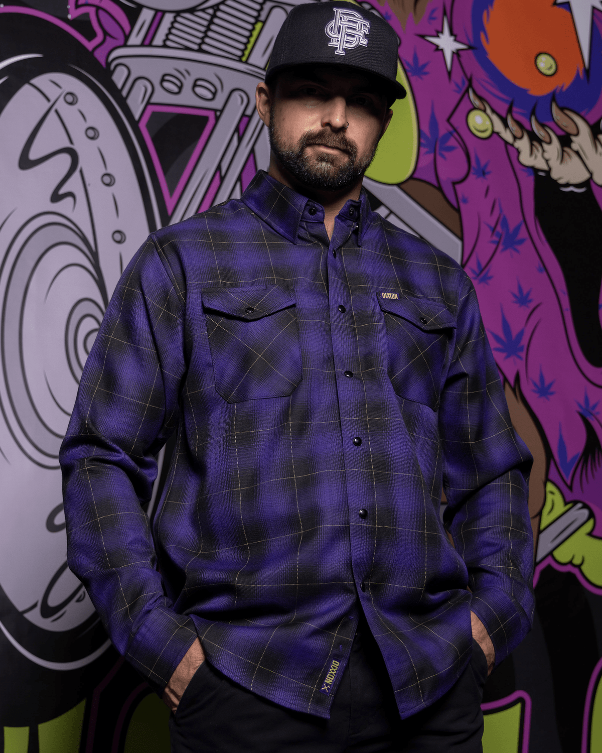 Space Trippin' Flannel - Dixxon Flannel Co.