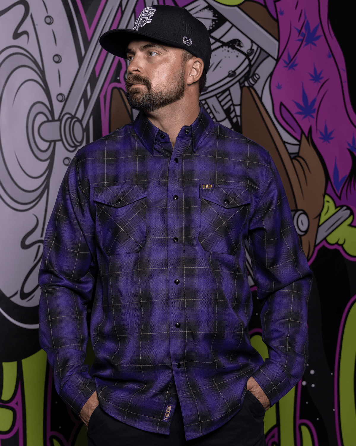 Space Trippin' Flannel - Dixxon Flannel Co.