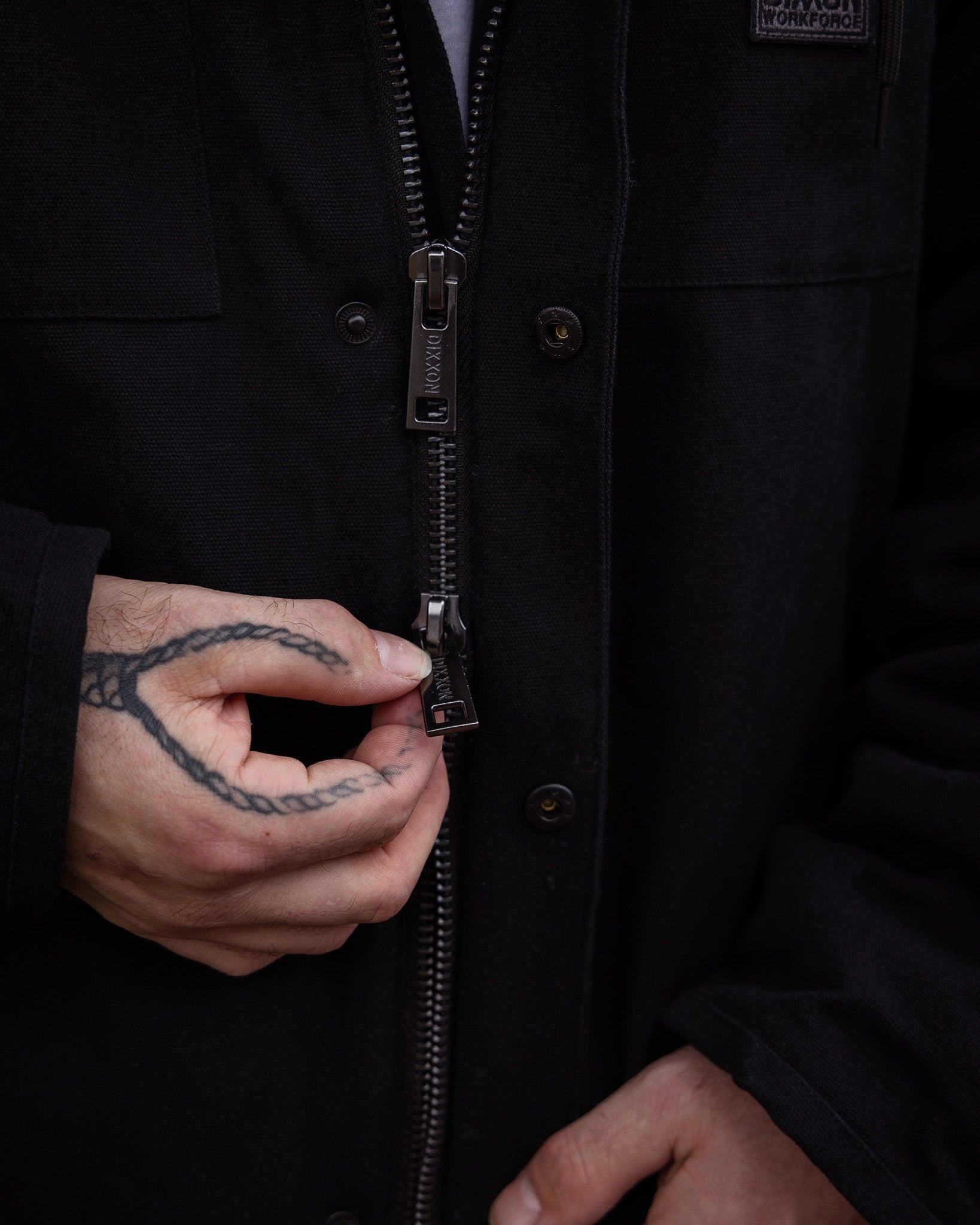 The Colt Sherpa Work Jacket - Black | Dixxon Flannel Co. – DIXXON