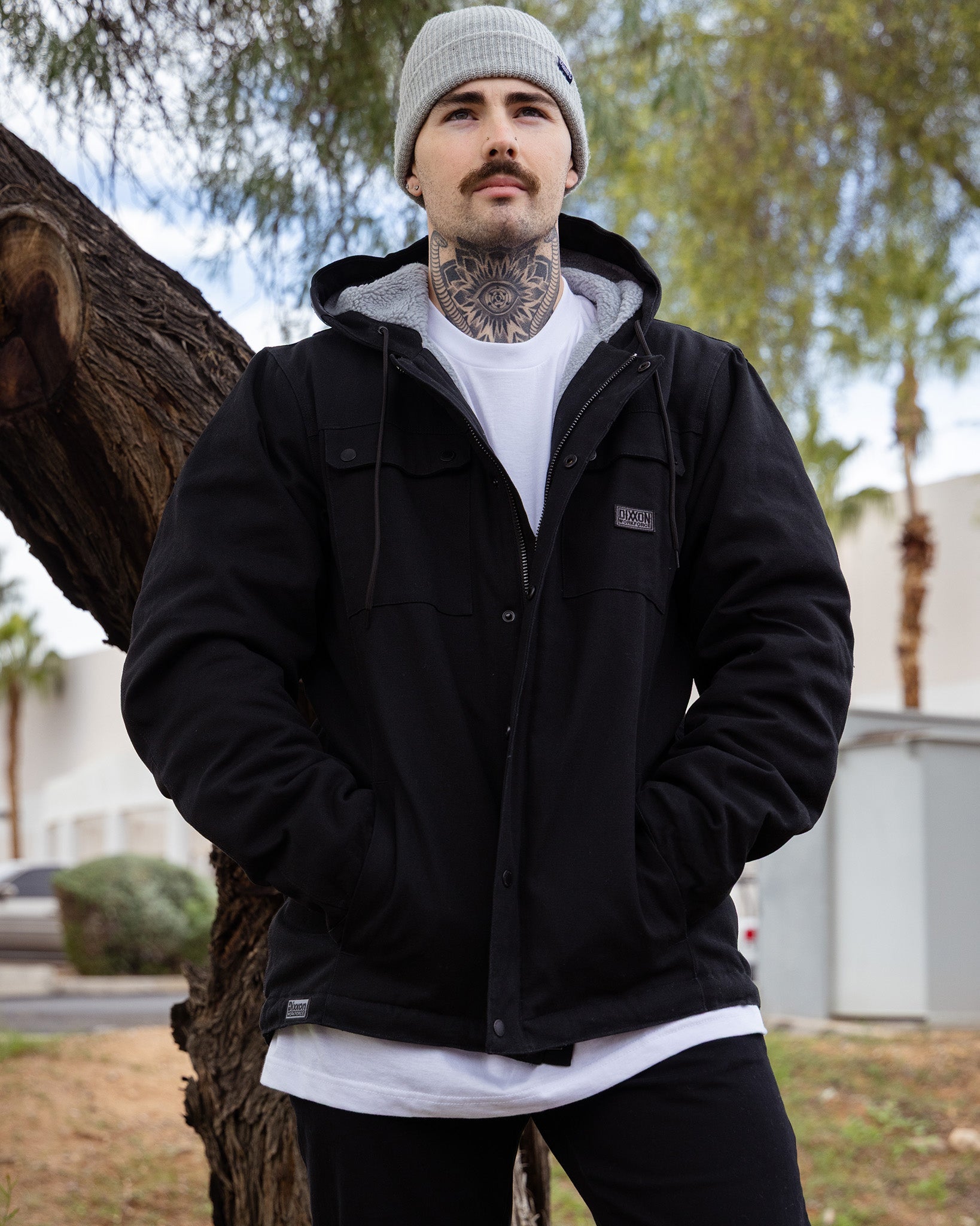 The Colt Sherpa Work Jacket - Black | Dixxon Flannel Co. – DIXXON